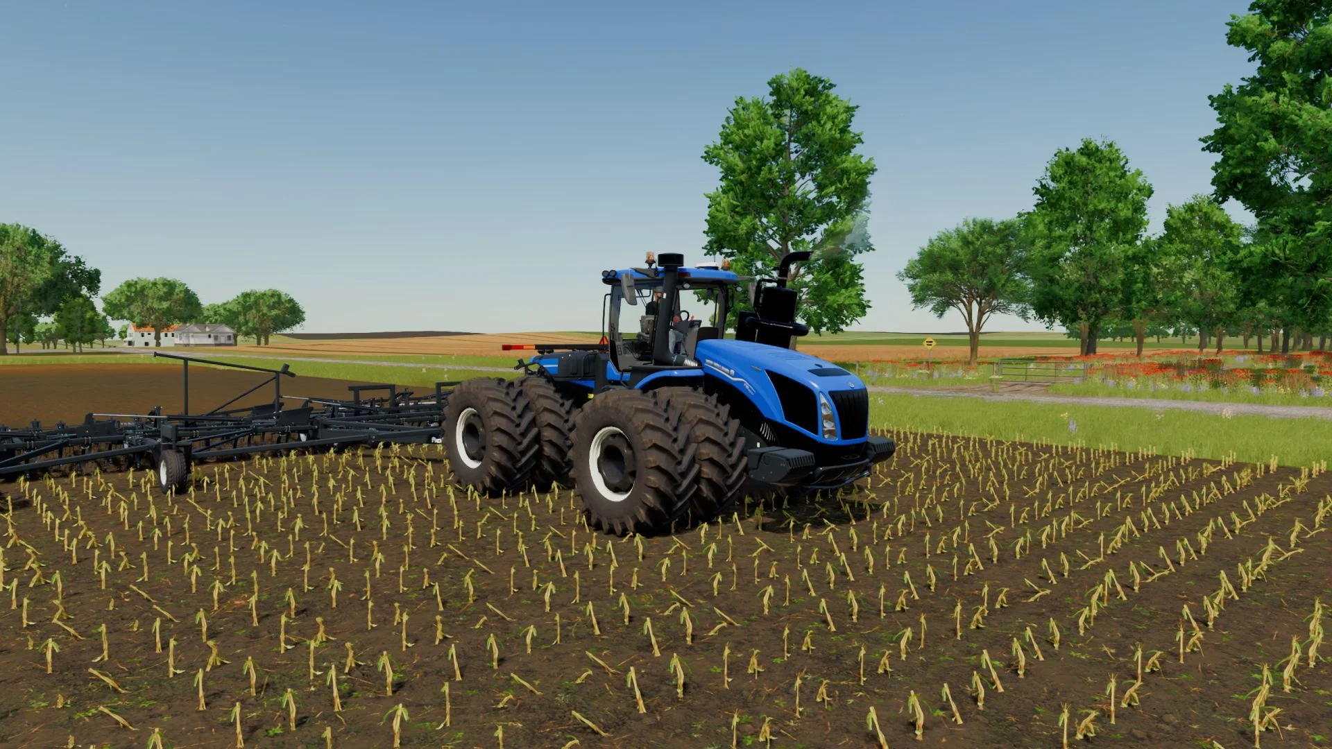 FS25 New Holland T9 V2.0 Tractors Mod FS25 Mod Free Download