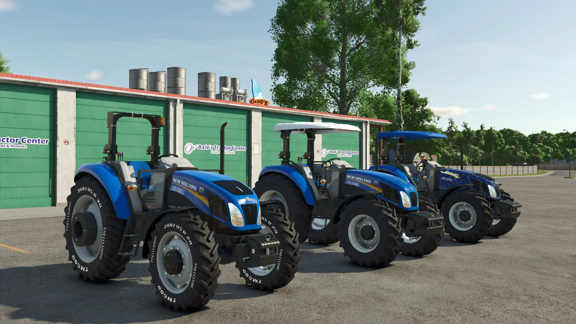 FS25 New Holland TD TENTE Edit V1.0.0.1 Tractors Mod