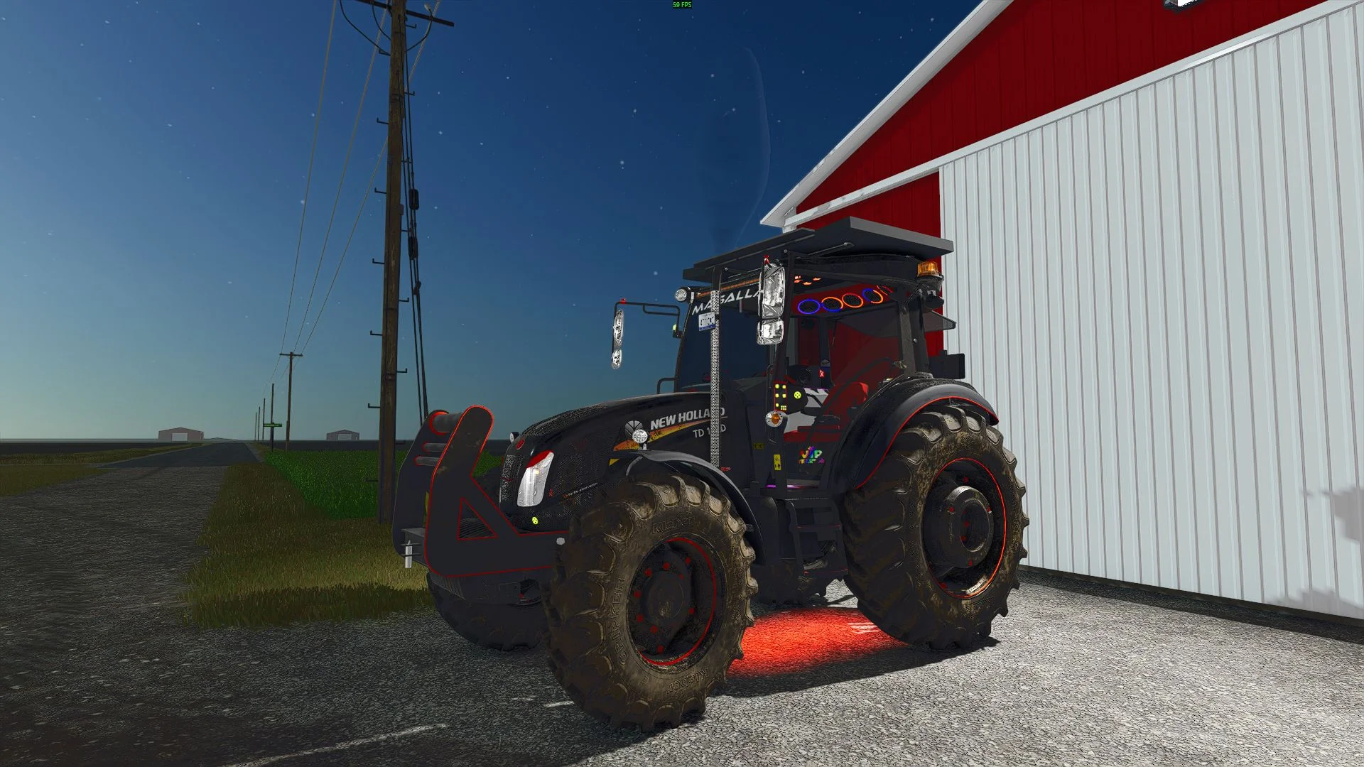 FS25 New Holland TD110D V1.0.0.1 Tractors Mod