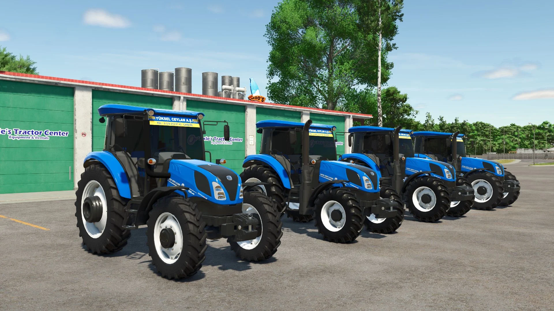 FS25 New Holland TD5 Series V1.0 Tractors Mod