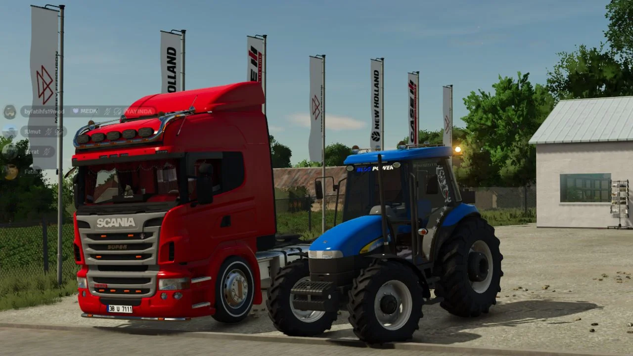FS25 New Holland TD85 Edit V1.0 Tractors Mod
