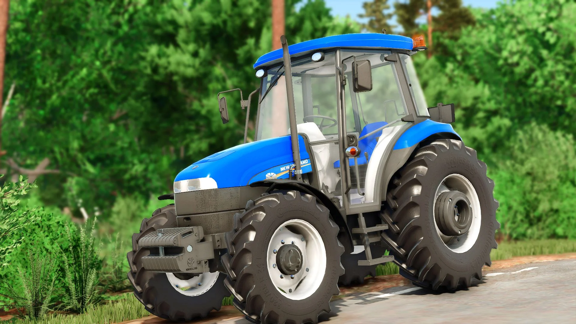 FS25 New Holland TD85 v1.0 Tractors Mod FS25 Mod Free Download
