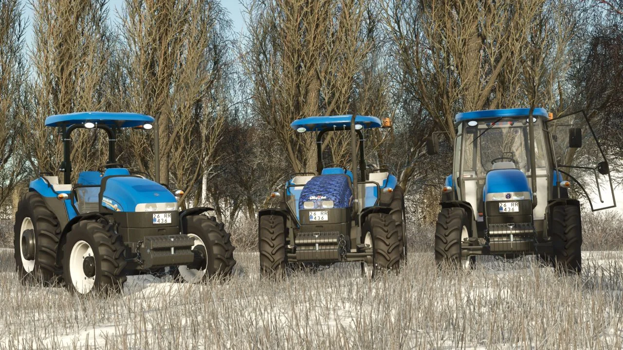 FS25 New Holland TD85D 2004-2012 V1.1 Tractors Mod