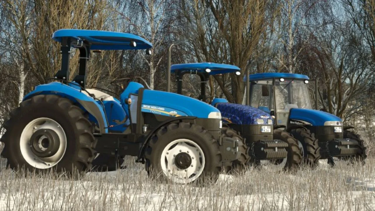FS25 New Holland TDD Pack V1.0 Tractors Mod