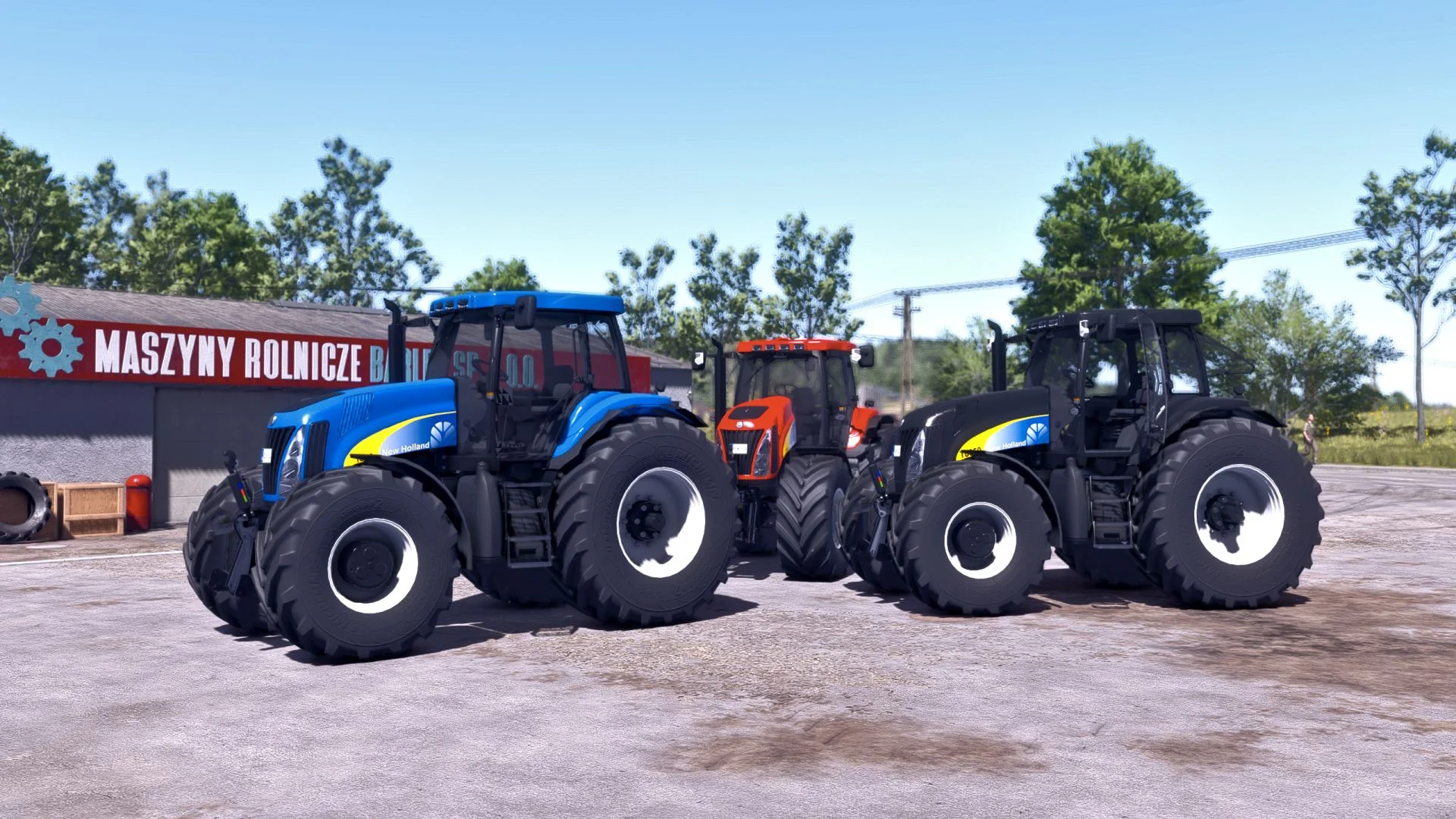 FS25 New Holland TG V1.1 Tractors Mod