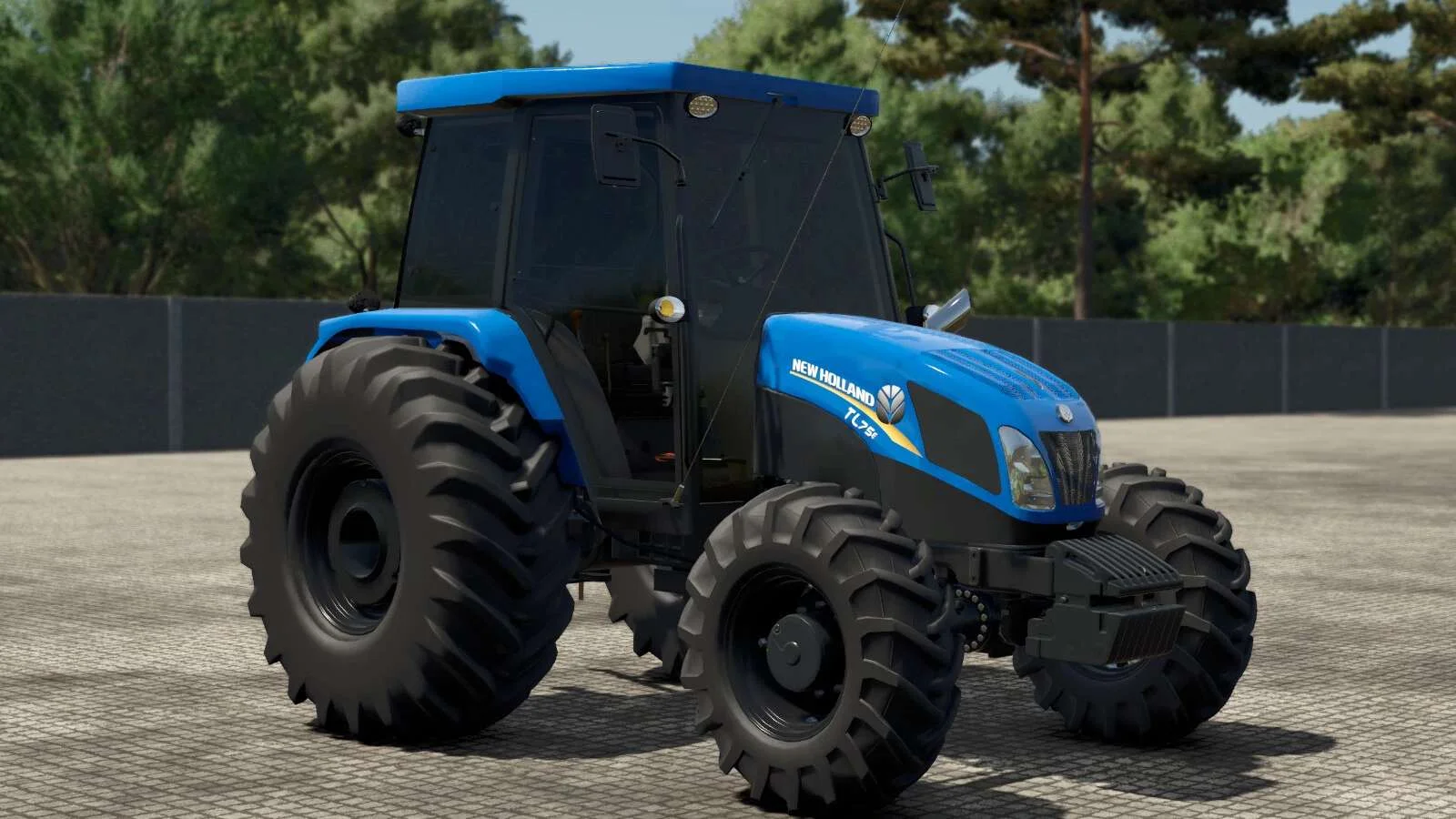 FS25 New Holland TL Exitus Series 2014 v1.1 Tractors Mod FS25 Mod Free Download