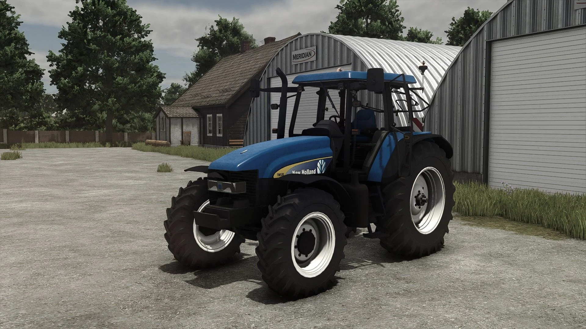 FS25 New Holland TM 120 – TM 190 V1.0.0.1 Tractors Mod
