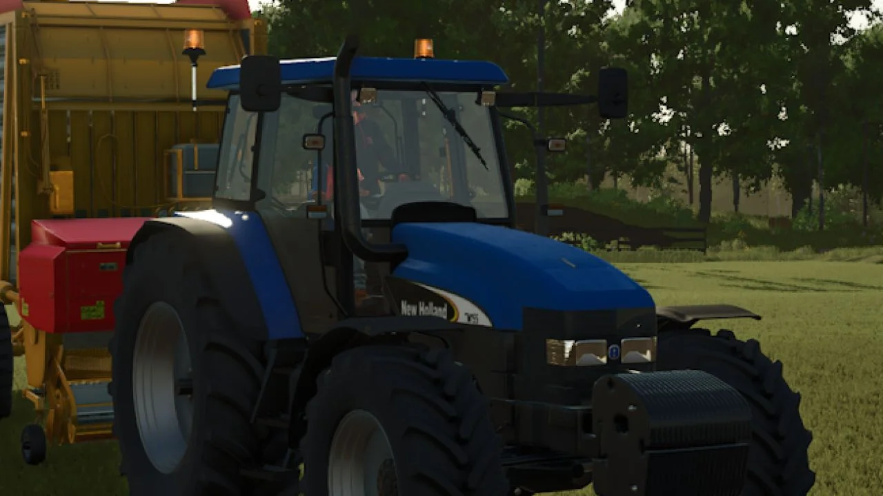 FS25 New Holland TM 190 v1.0 Tractors Mod FS25 Mod Free Download