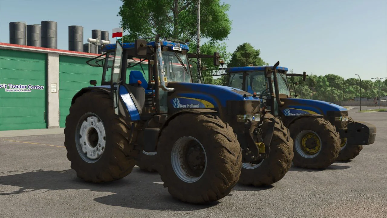 FS25 New Holland TM Pack v1.0 Tractors Mod FS25 Mod Free Download