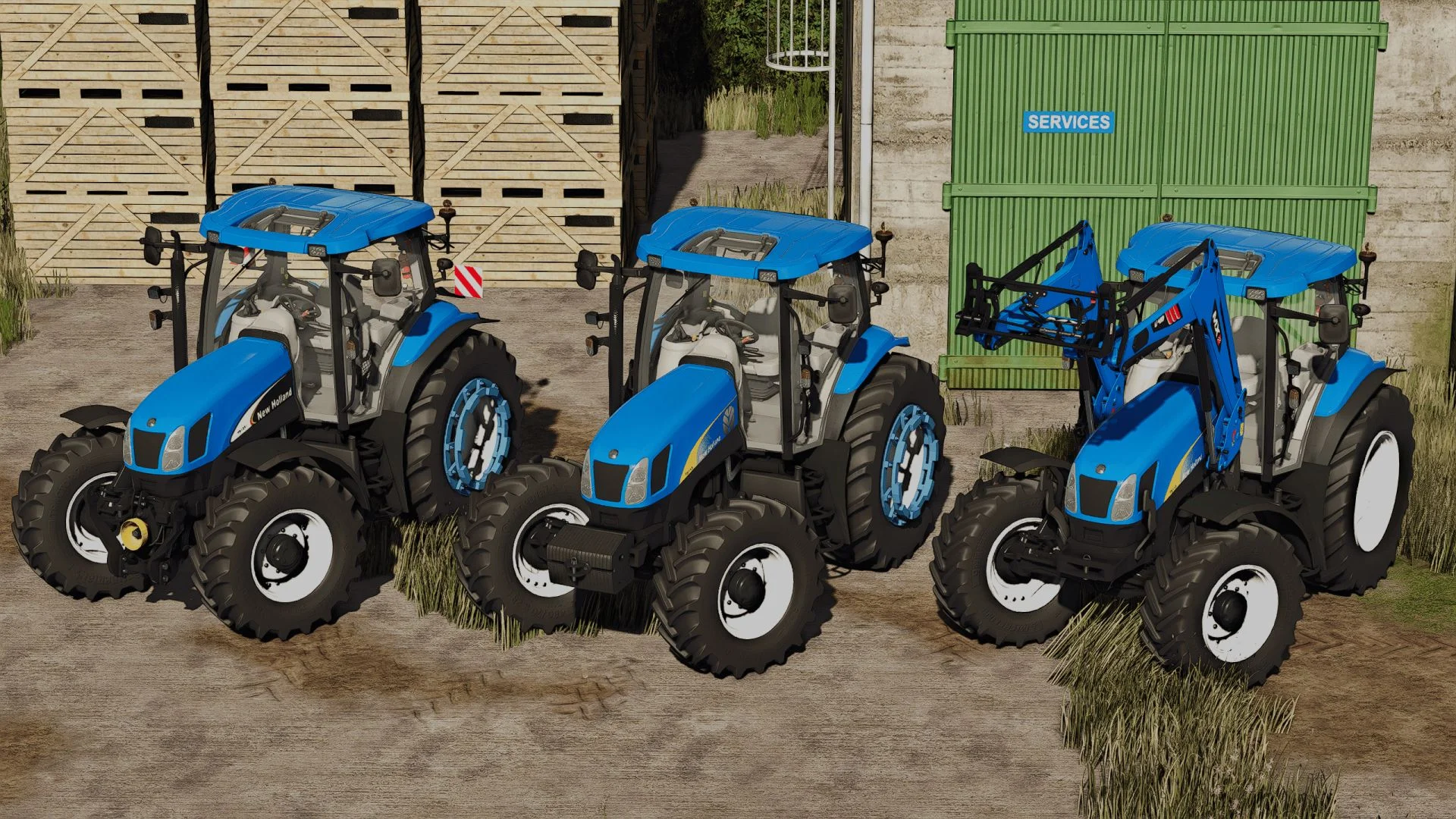 FS25 New Holland TSA 6cyl V1.0 Tractors Mod