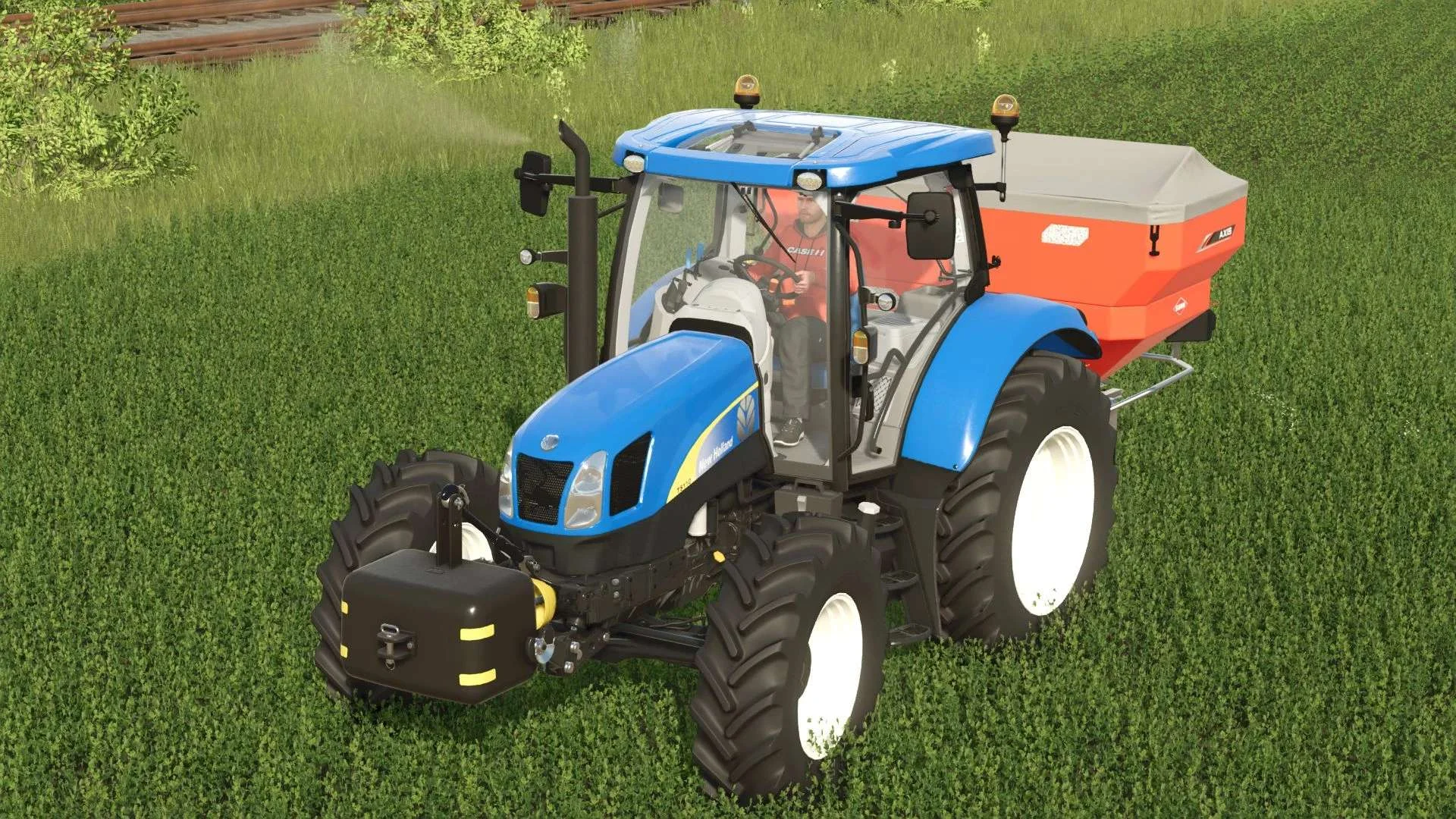 FS25 New Holland TSA T6000 T6 Pack v1.0 Tractors Mod