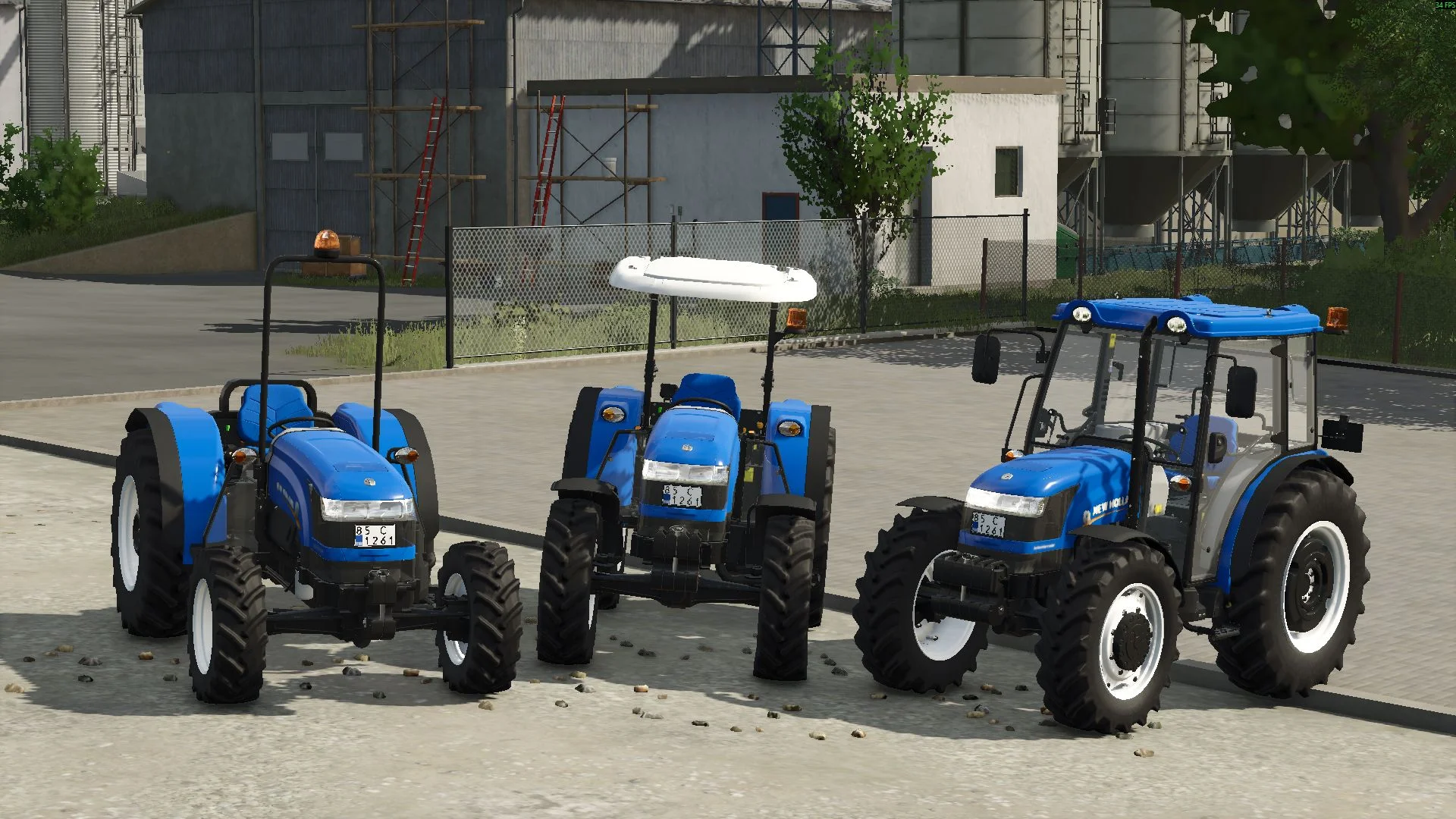 FS25 New Holland TT Series V1.0 Tractors Mod