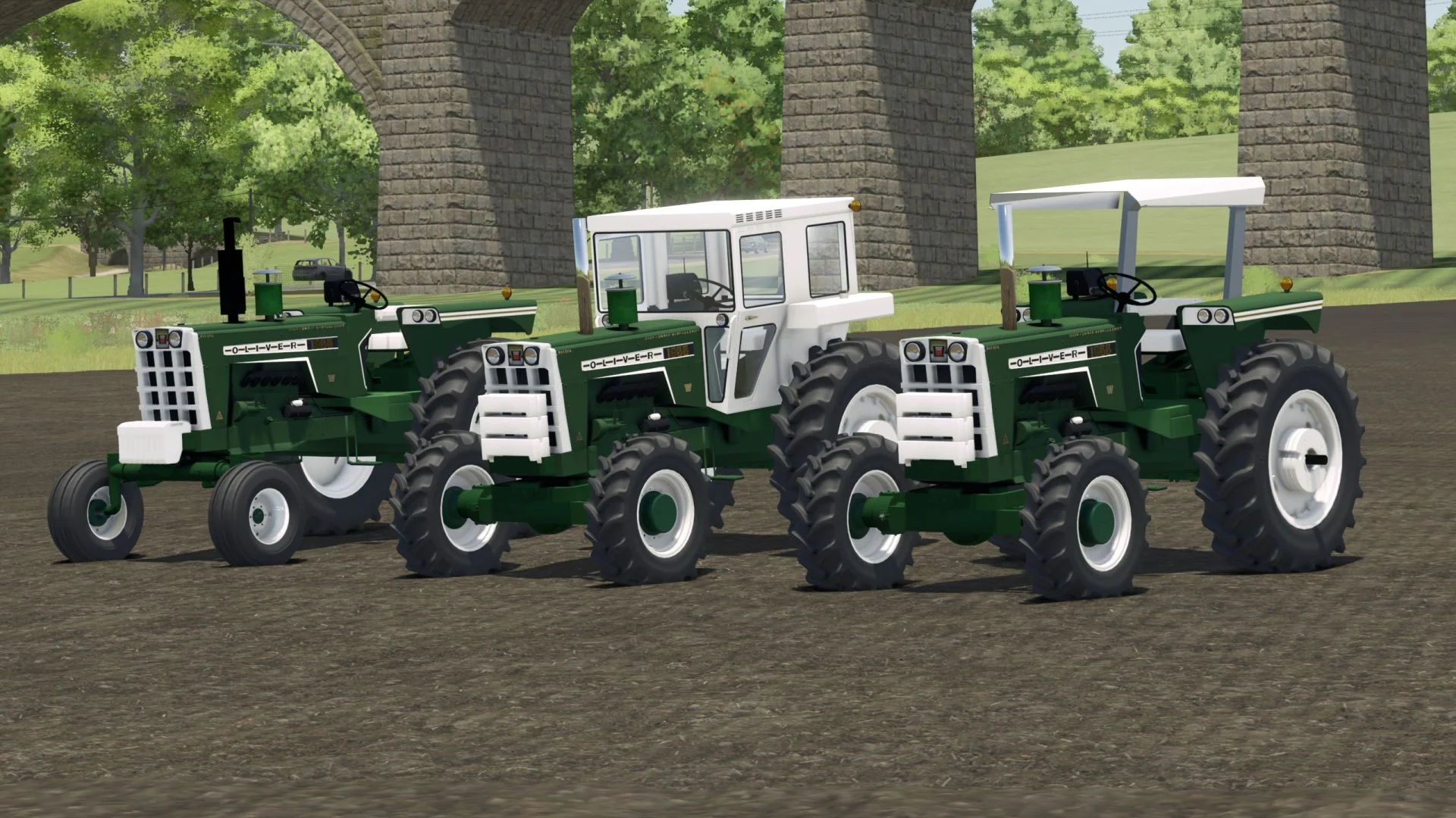 FS25 Oliver 1955 V1.0 Tractors Mod FS25 Mod Free Download