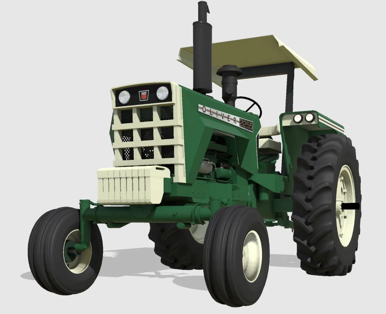 FS25 Oliver 2255 Pack 2wd & FWA v1.0 Tractors Mod