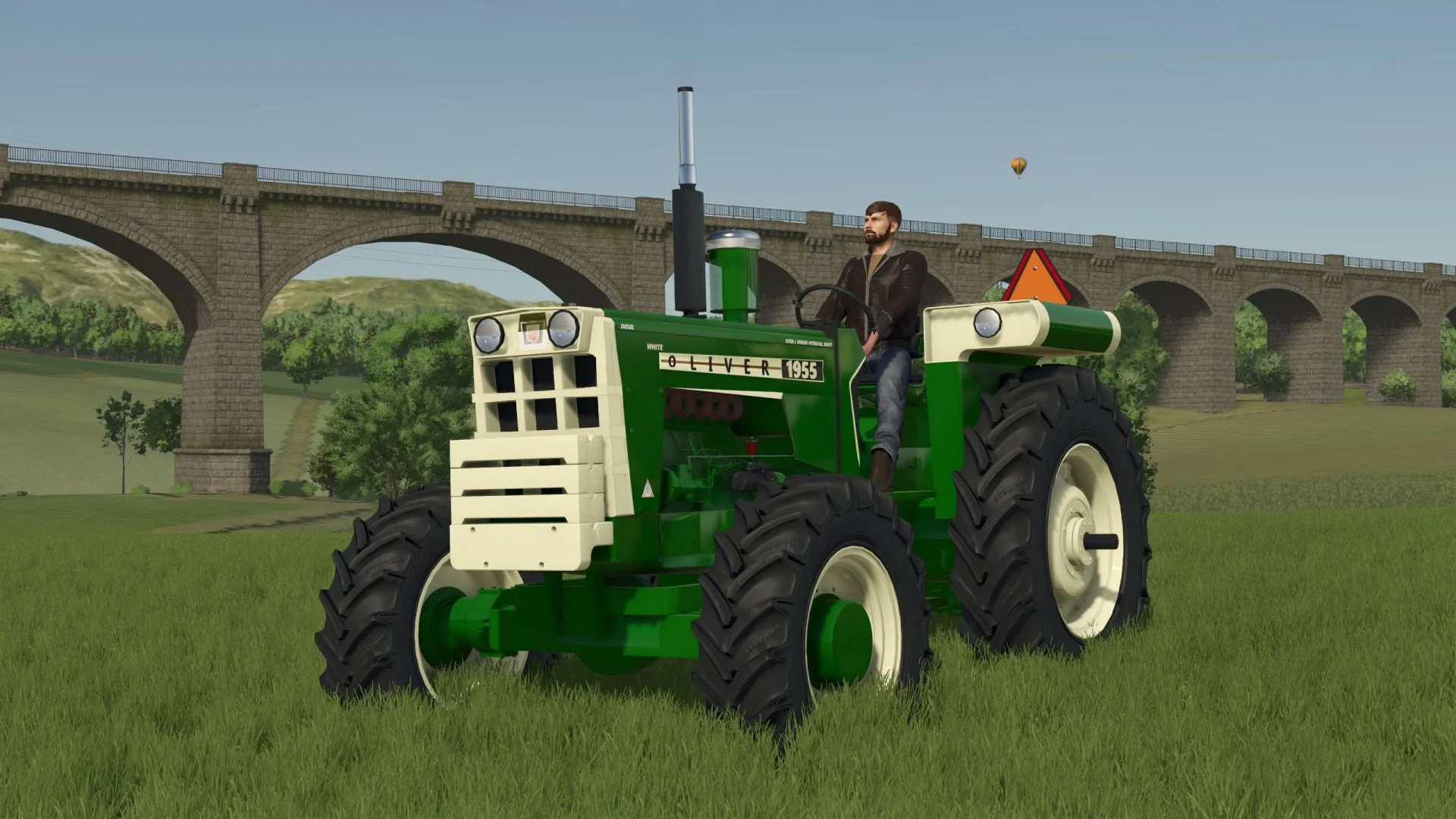 FS25 Oliver 55 Serie V1.0 Tractors Mod FS25 Mod Free Download