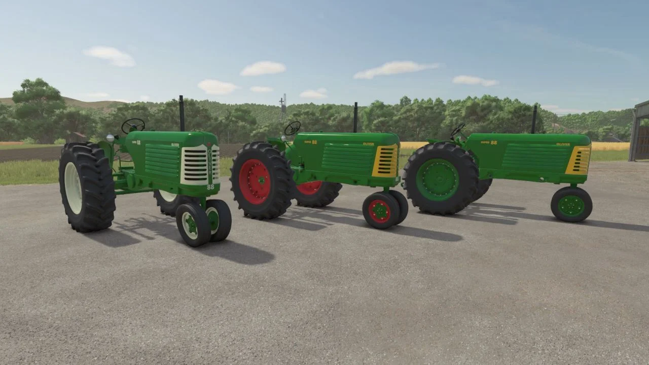 FS25 Oliver Super 88 Row-Crop Tractor V1.0.0.1 Tractors Mod
