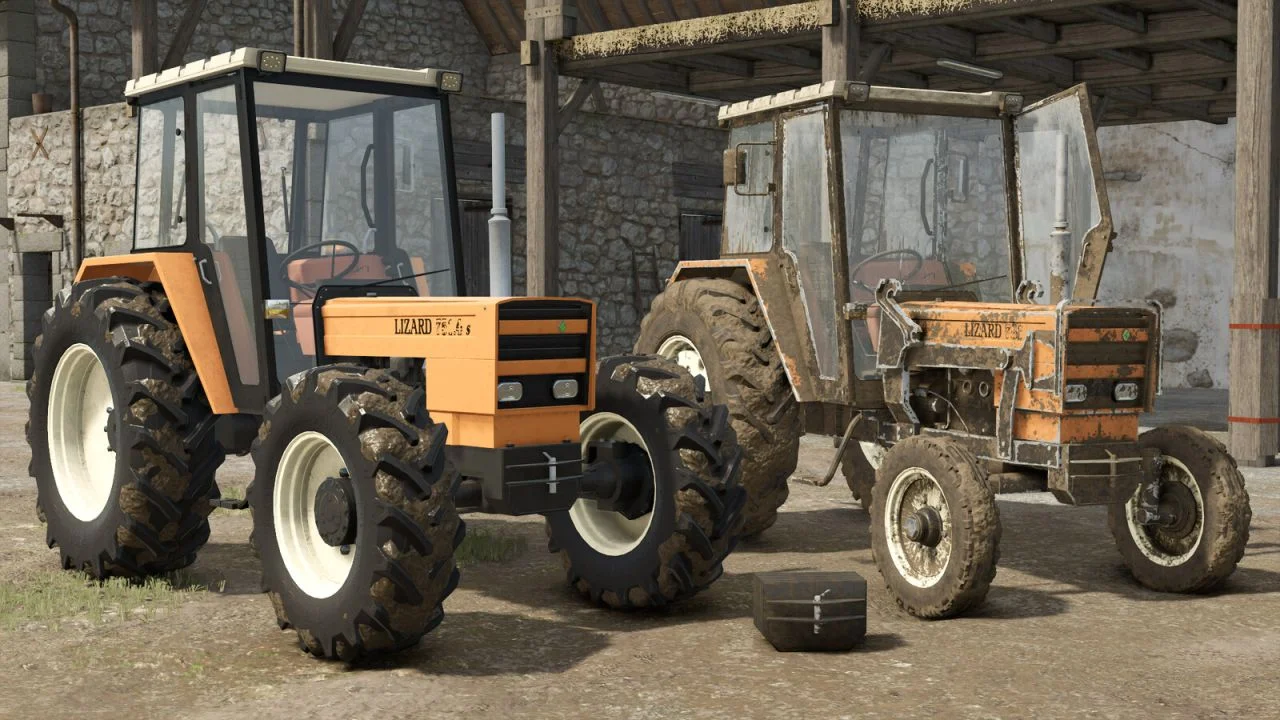 FS25 Pack Lizard 7X1s 7X1-4s V1.0 Tractors Mod