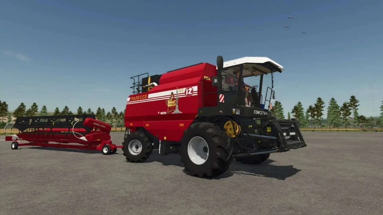 FS25 Palesse GS12 2008 v1.0.1 Tractors Mod FS25 Mod Free Download