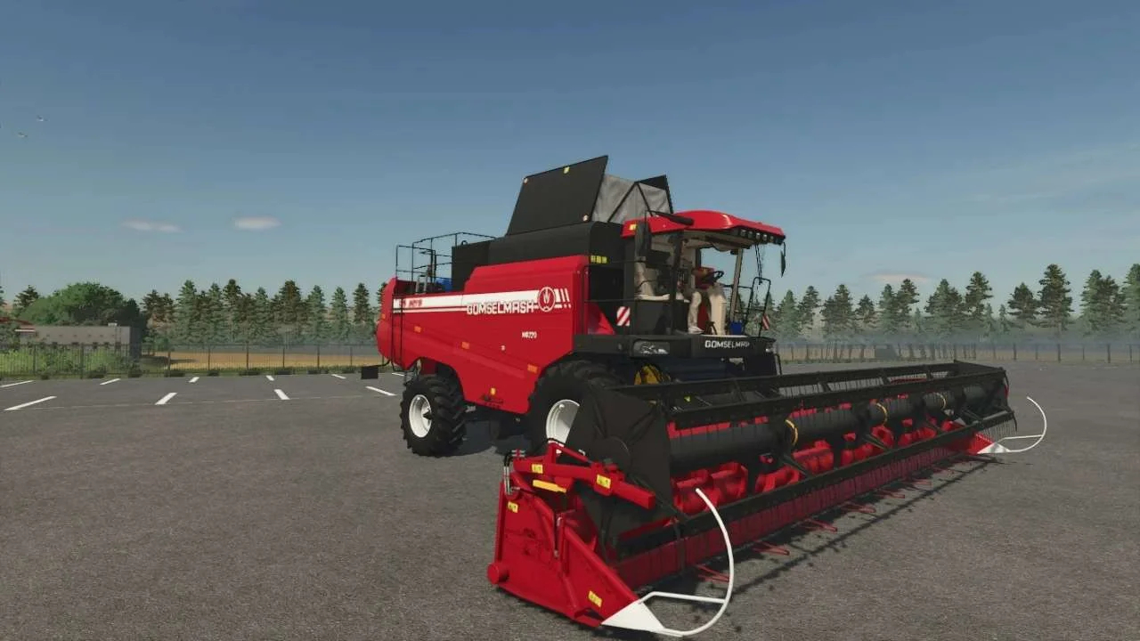 FS25 Palesse GS3219 and ZhSK grain reaper pack v1.0 Tractors Mod FS25 Mod Free Download