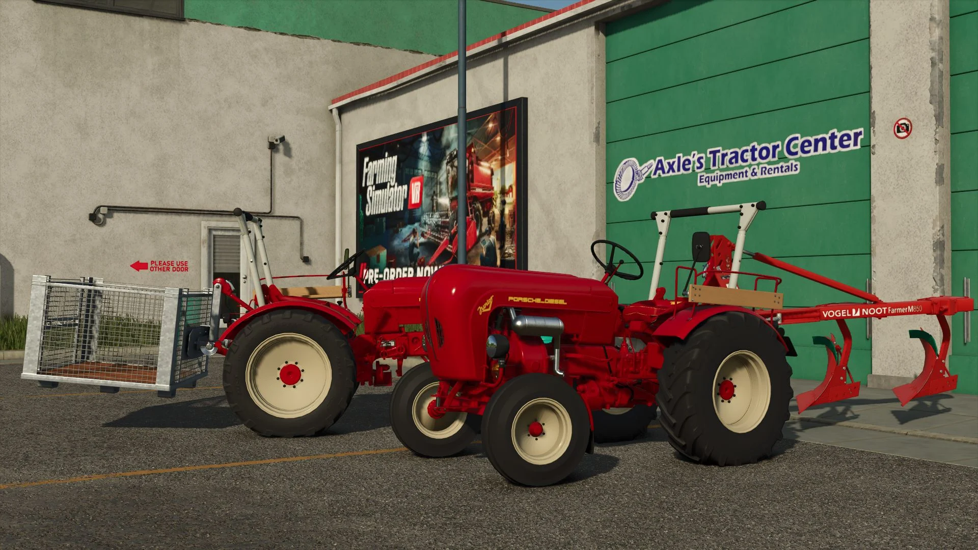 FS25 Porsche Junior V1.0 Tractors Mod FS25 Mod Free Download