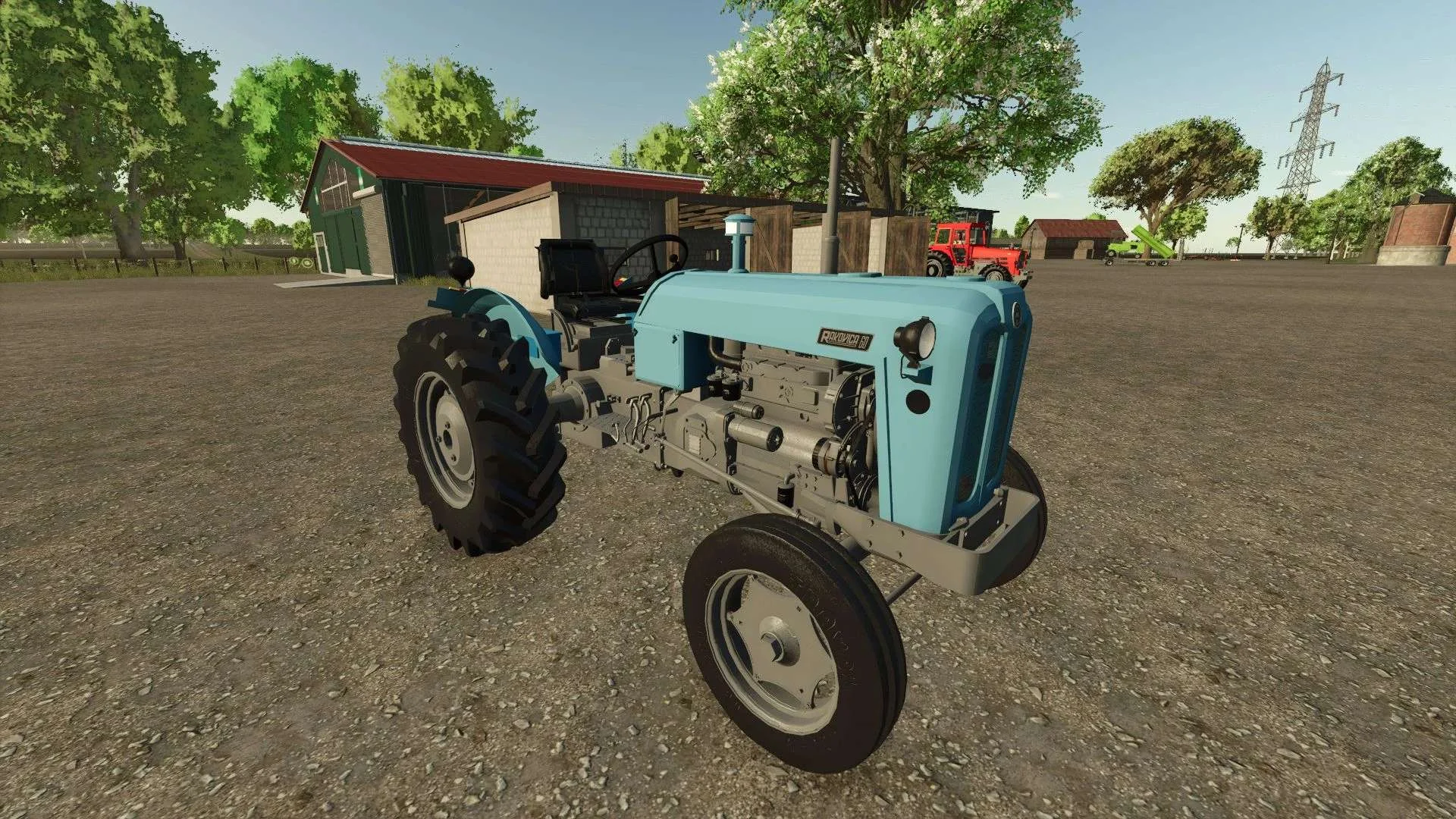 FS25 Rakovica 60 v1.0.0.1 Tractors Mod FS25 Mod Free Download