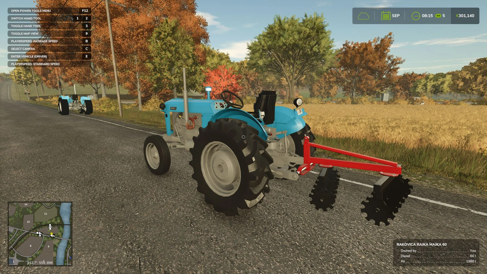 FS25 Rakovica 60 V1.0 Tractors Mod FS25 Mod Free Download