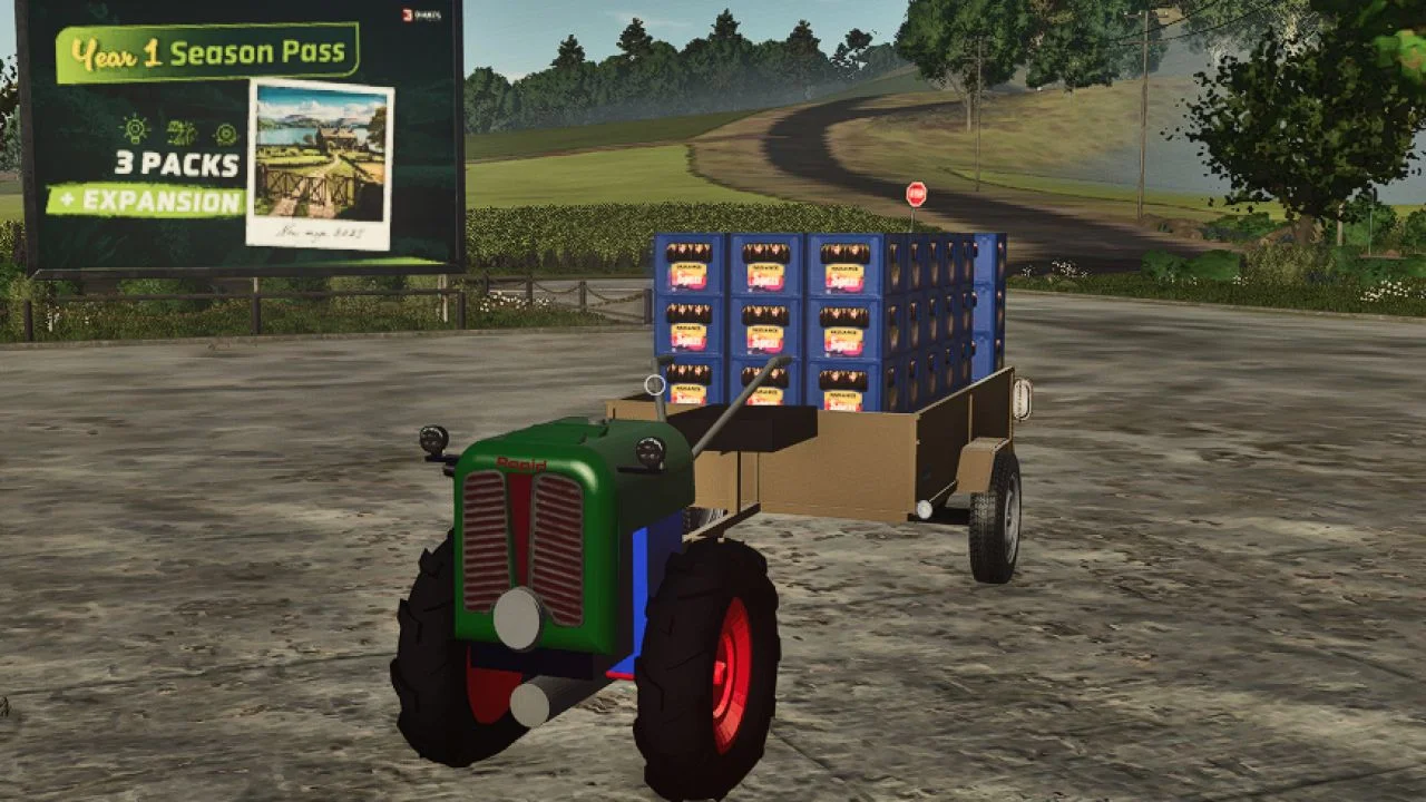 FS25 Rapid Special 12hp Speci v1.0 Tractors Mod FS25 Mod Free Download