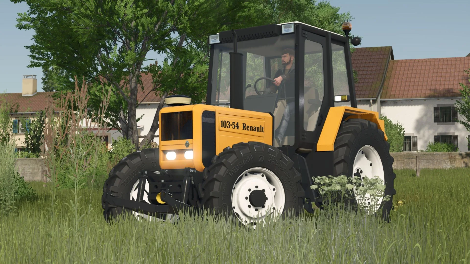 FS25 Renault 103-54 V1.0 Tractors Mod FS25 Mod Free Download