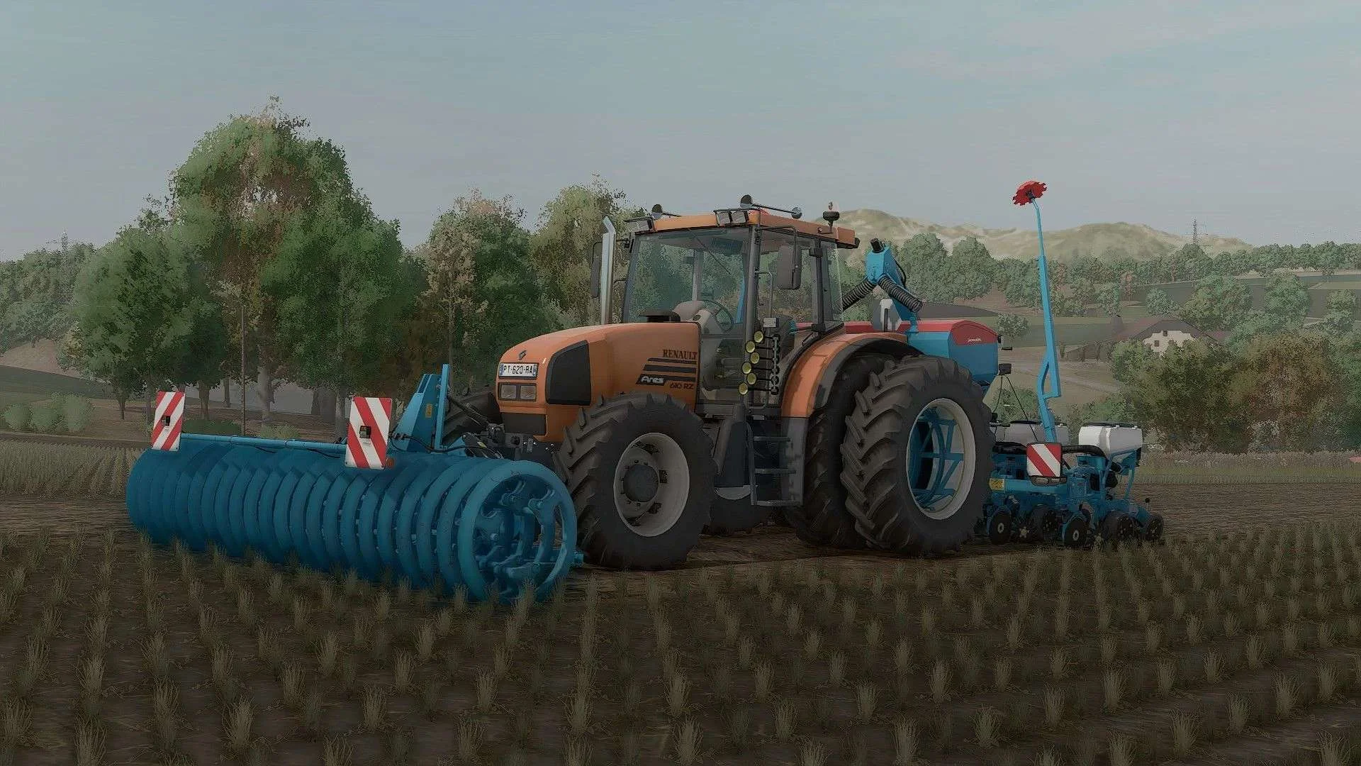 FS25 Renault 600 Ares v1.1 Tractors Mod FS25 Mod Free Download