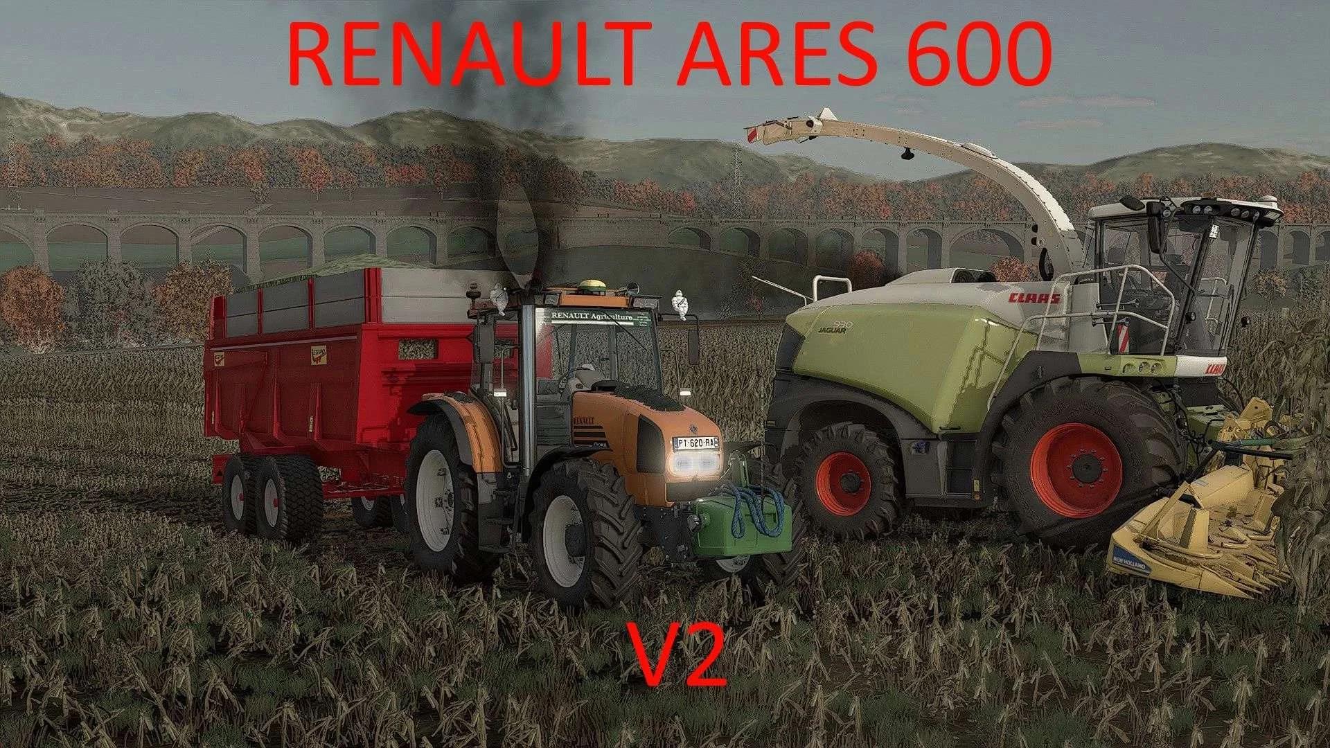FS25 Renault 600 Ares v2.0.0.1 Tractors Mod FS25 Mod Free Download