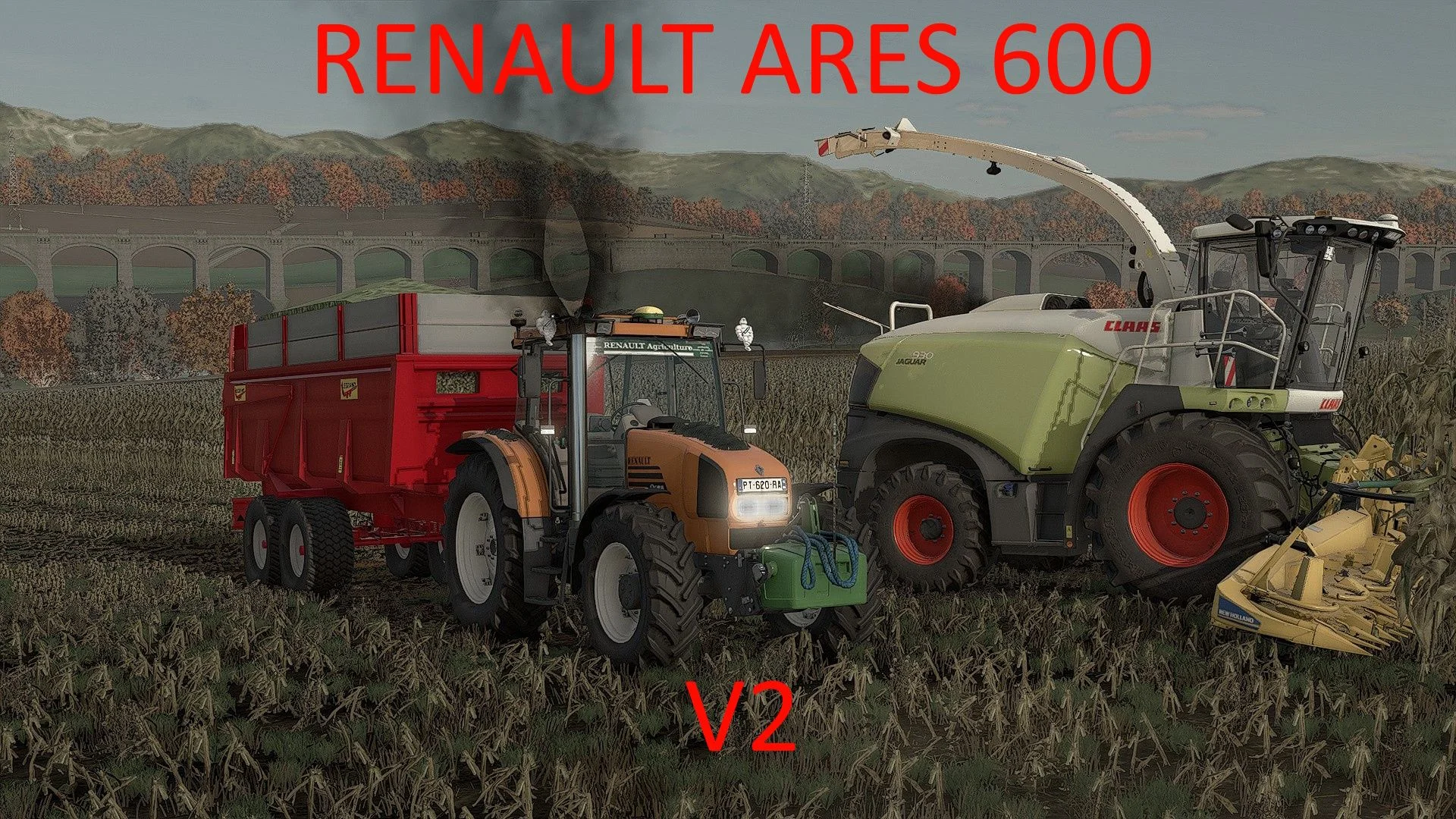 FS25 Renault 600 Ares V2.0 Tractors Mod FS25 Mod Free Download