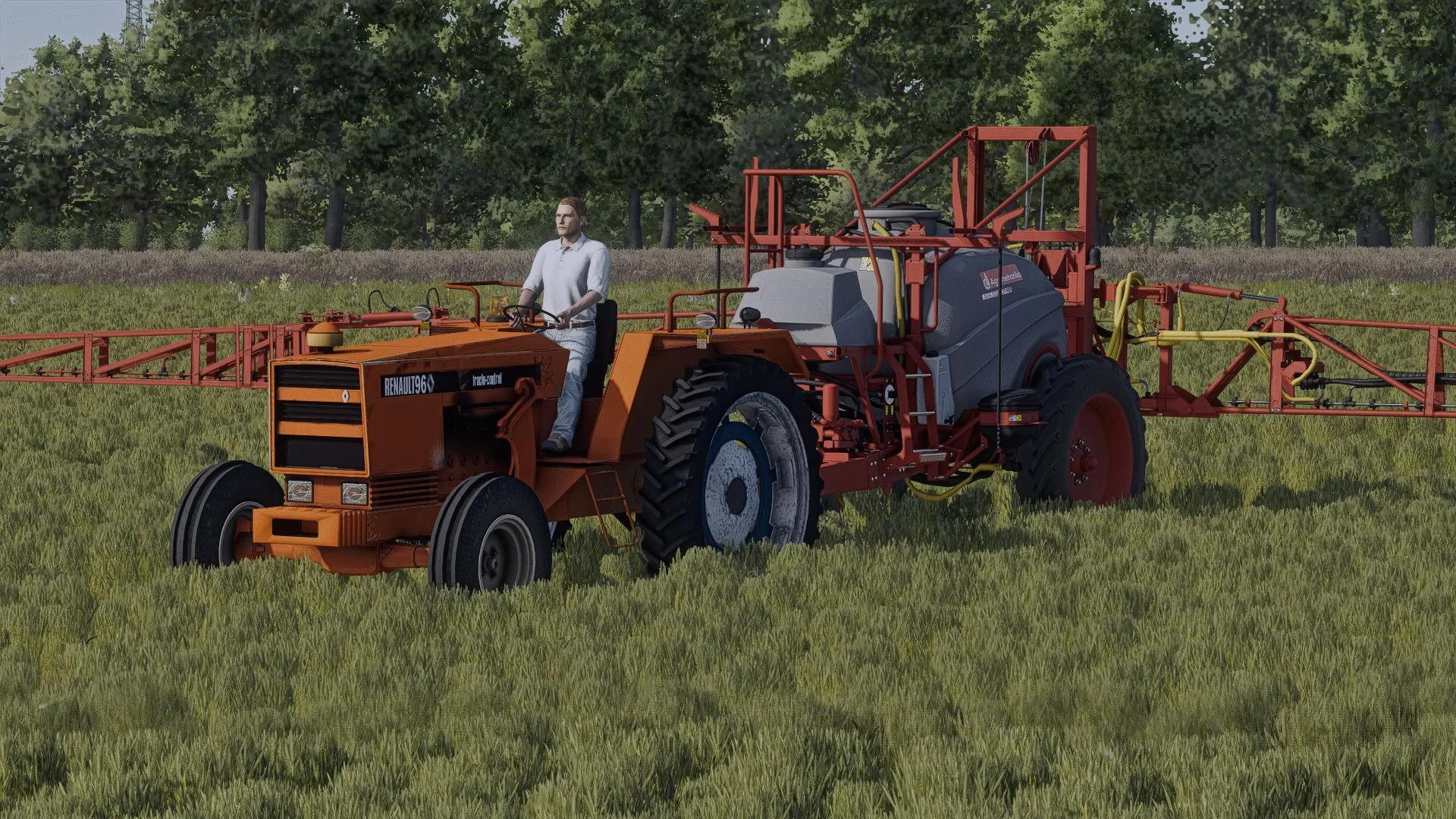 FS25 Renault 96 v1.0 Tractors Mod