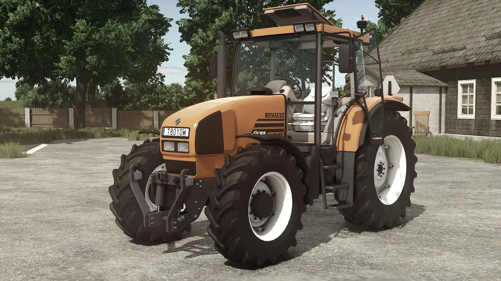 FS25 Renault Ares 600 v1.1 Tractors Mod FS25 Mod Free Download