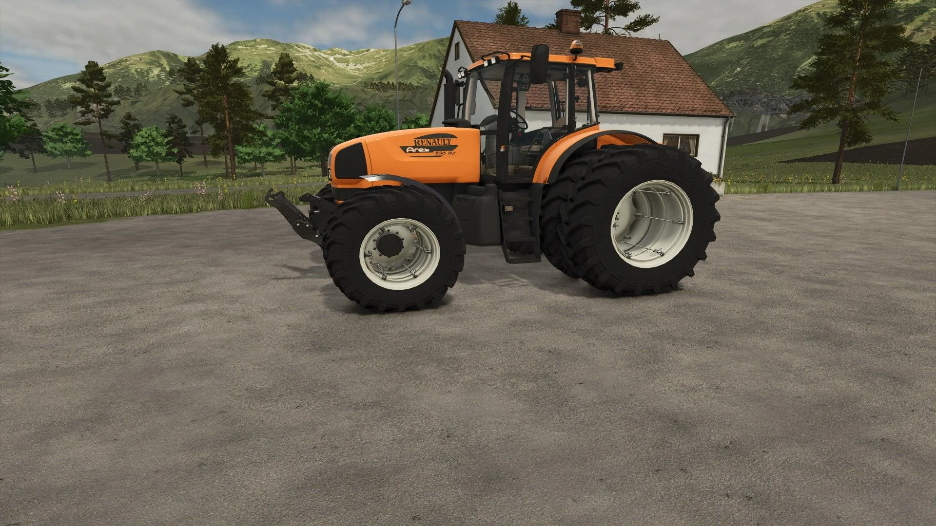 FS25 Renault Ares 836RZ v1.0 Tractors Mod