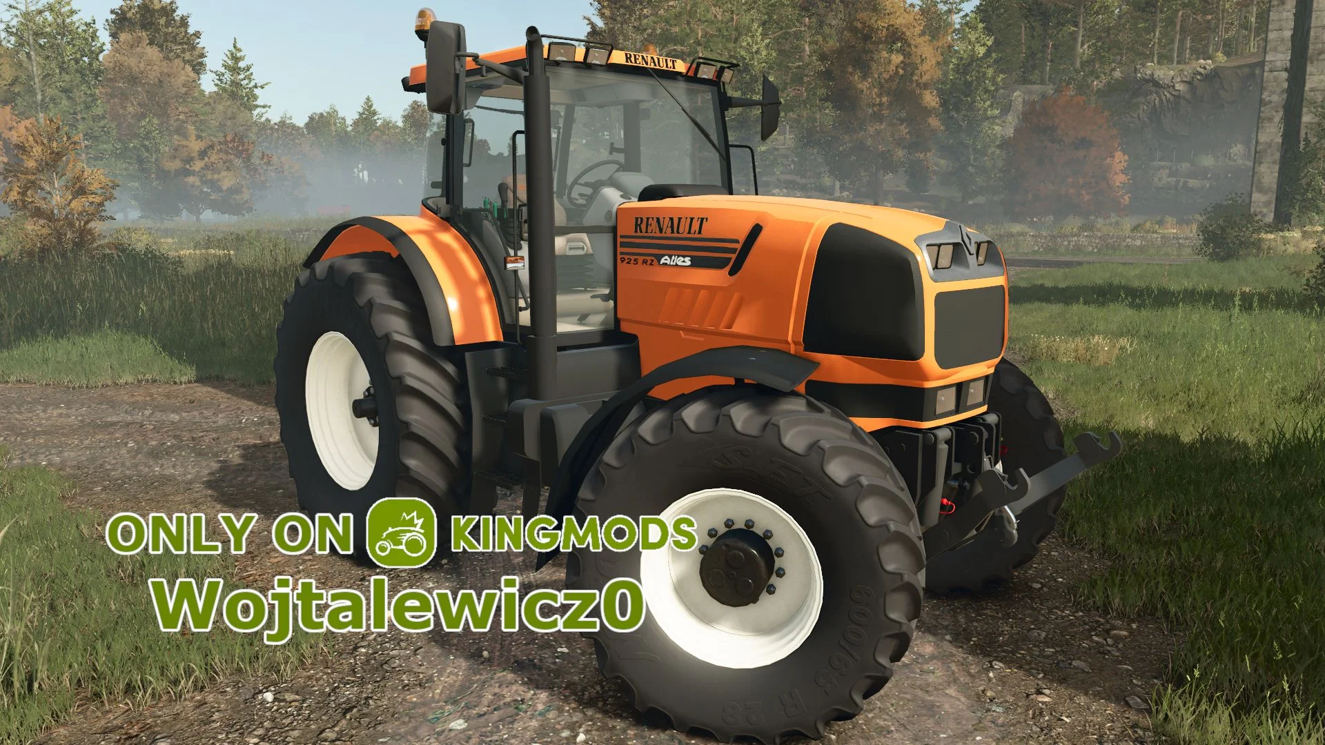 FS25 Renault Atles 900RZ Series V1.4 Tractors Mod