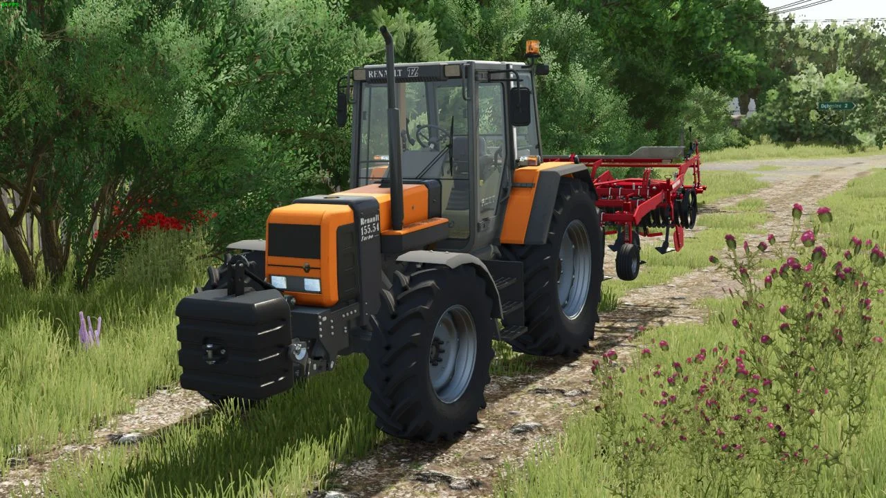 FS25 Renault TZ V1.0.0.1 Tractors Mod FS25 Mod Free Download