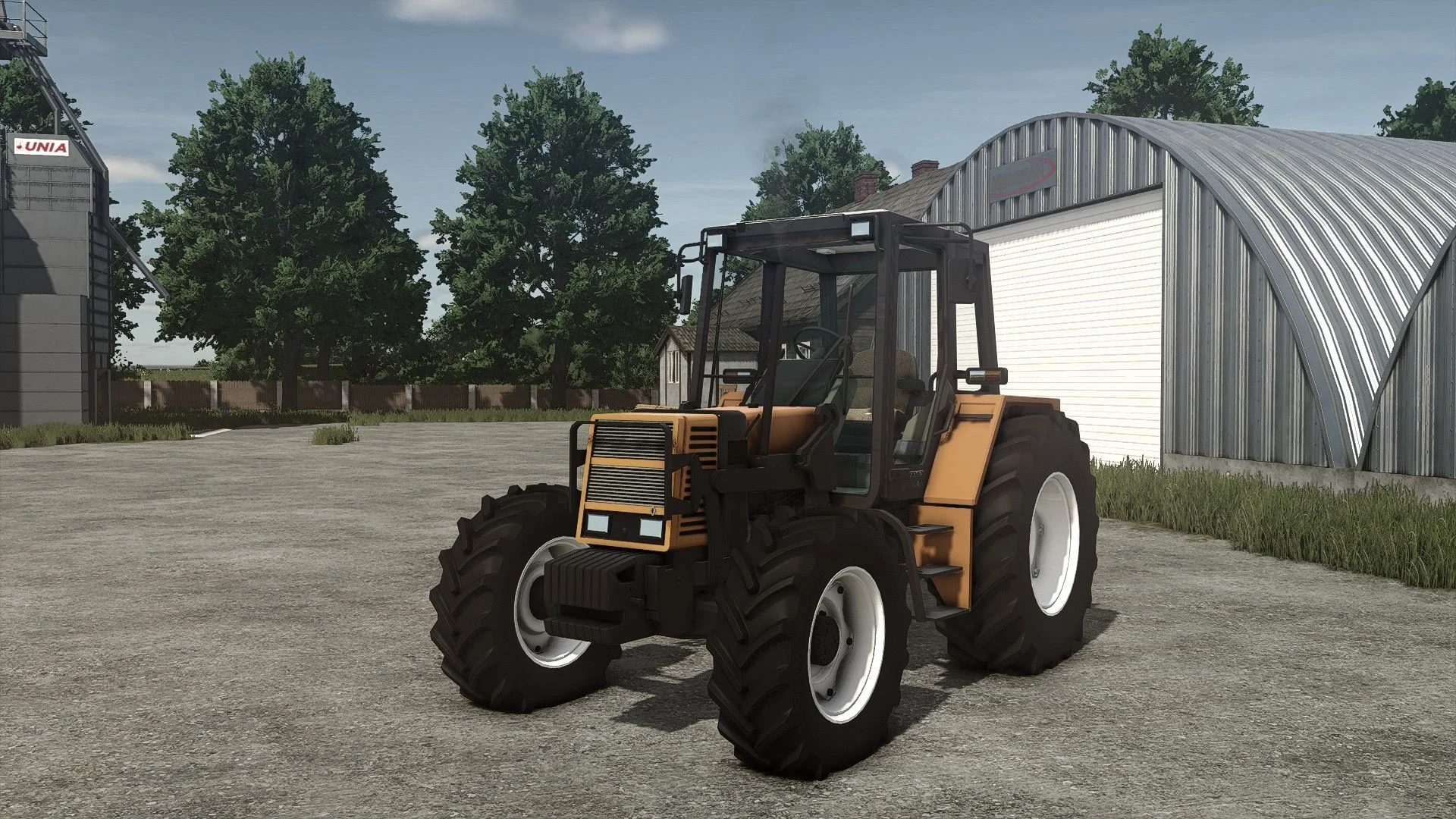 FS25 Renault v95.14TX v1.0 Tractors Mod FS25 Mod Free Download