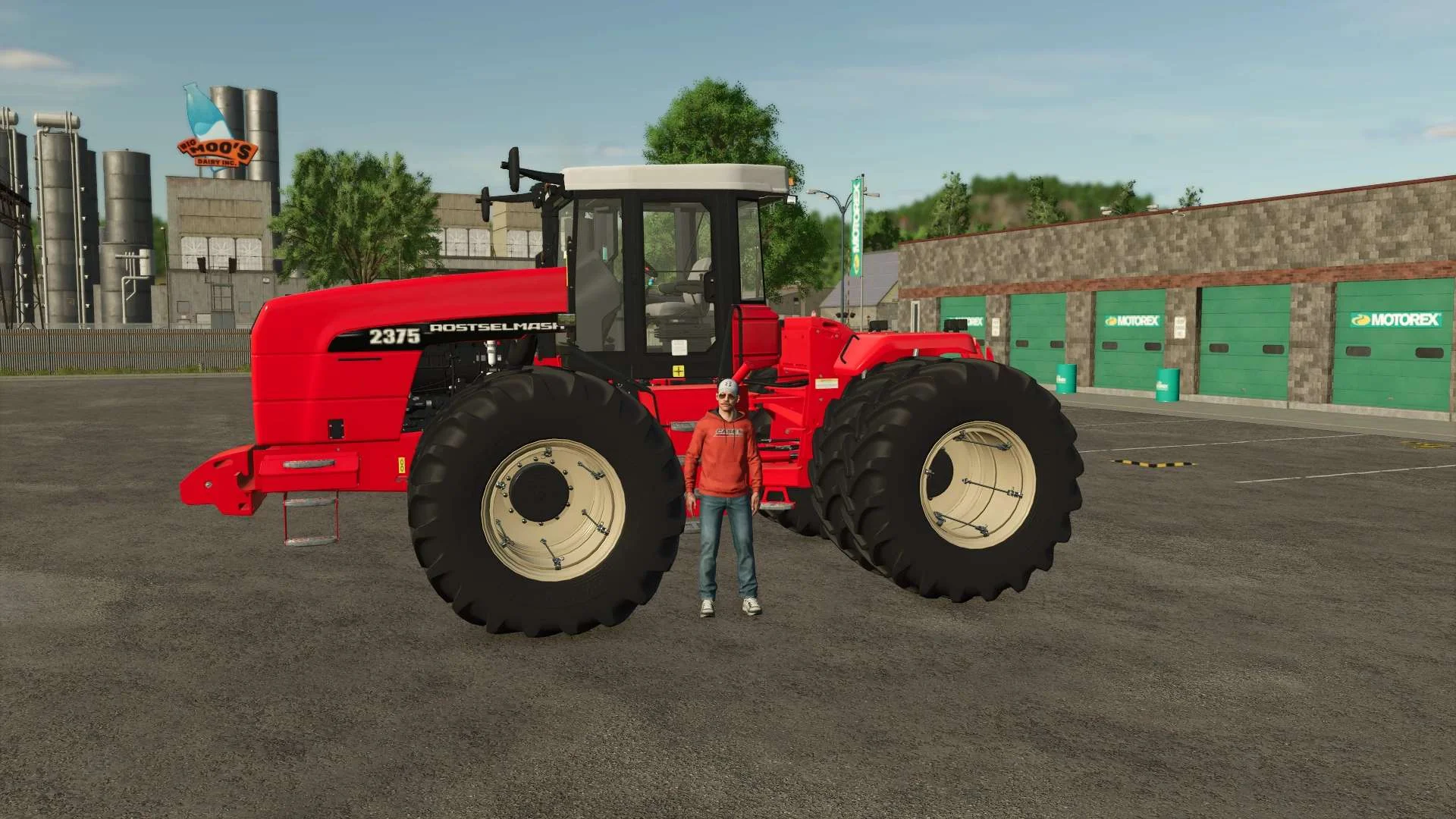FS25 ROSTSELMASH (rsm 2375) v1.0 Tractors Mod FS25 Mod Free Download