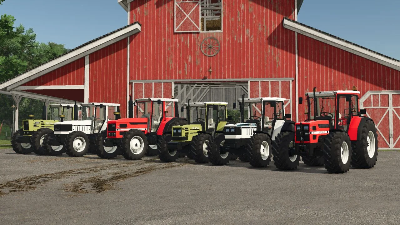 FS25 Same Lamborghini And Hurlimann Tractor Pack V1.0 Tractors Mod FS25 Mod Free Download