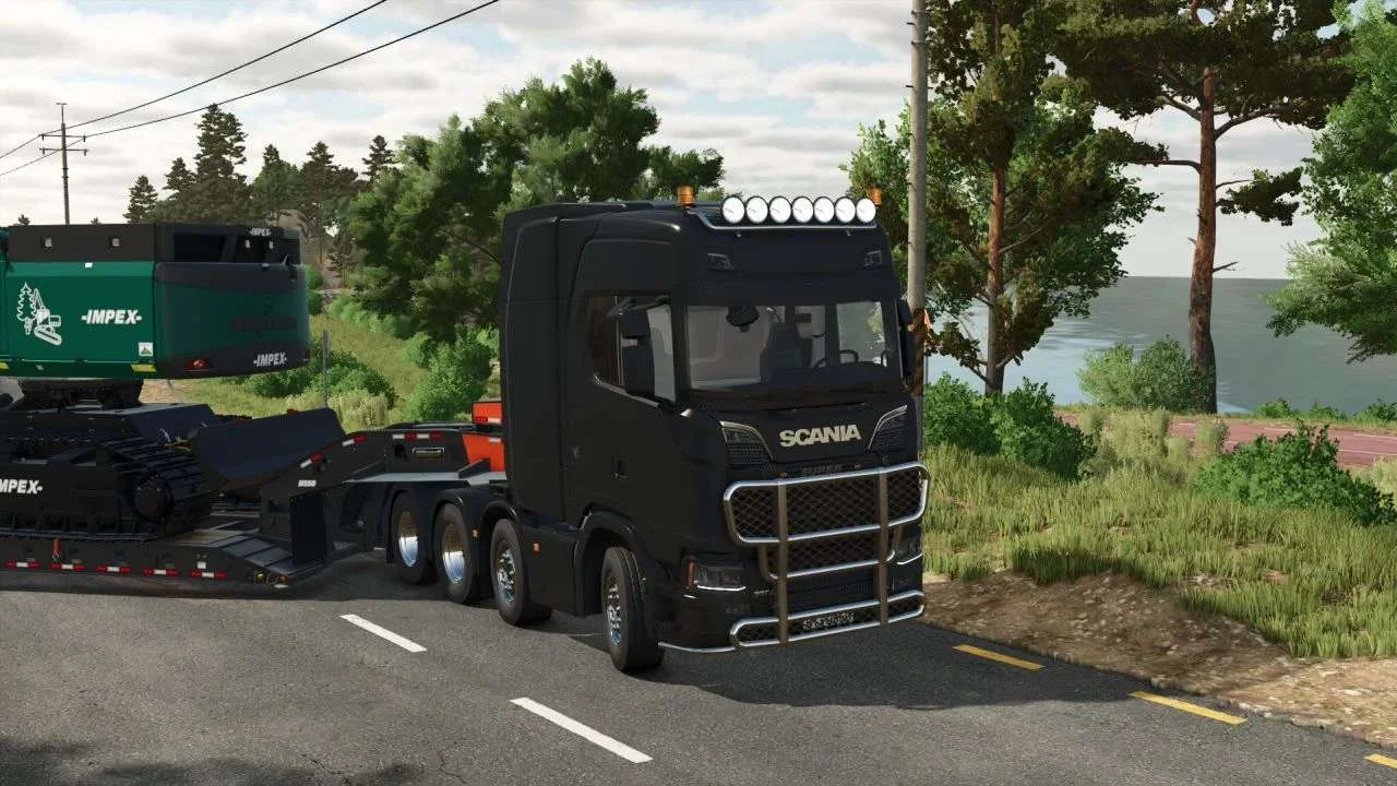 FS25 Scania S v1.0.2 Tractors Mod FS25 Mod Free Download