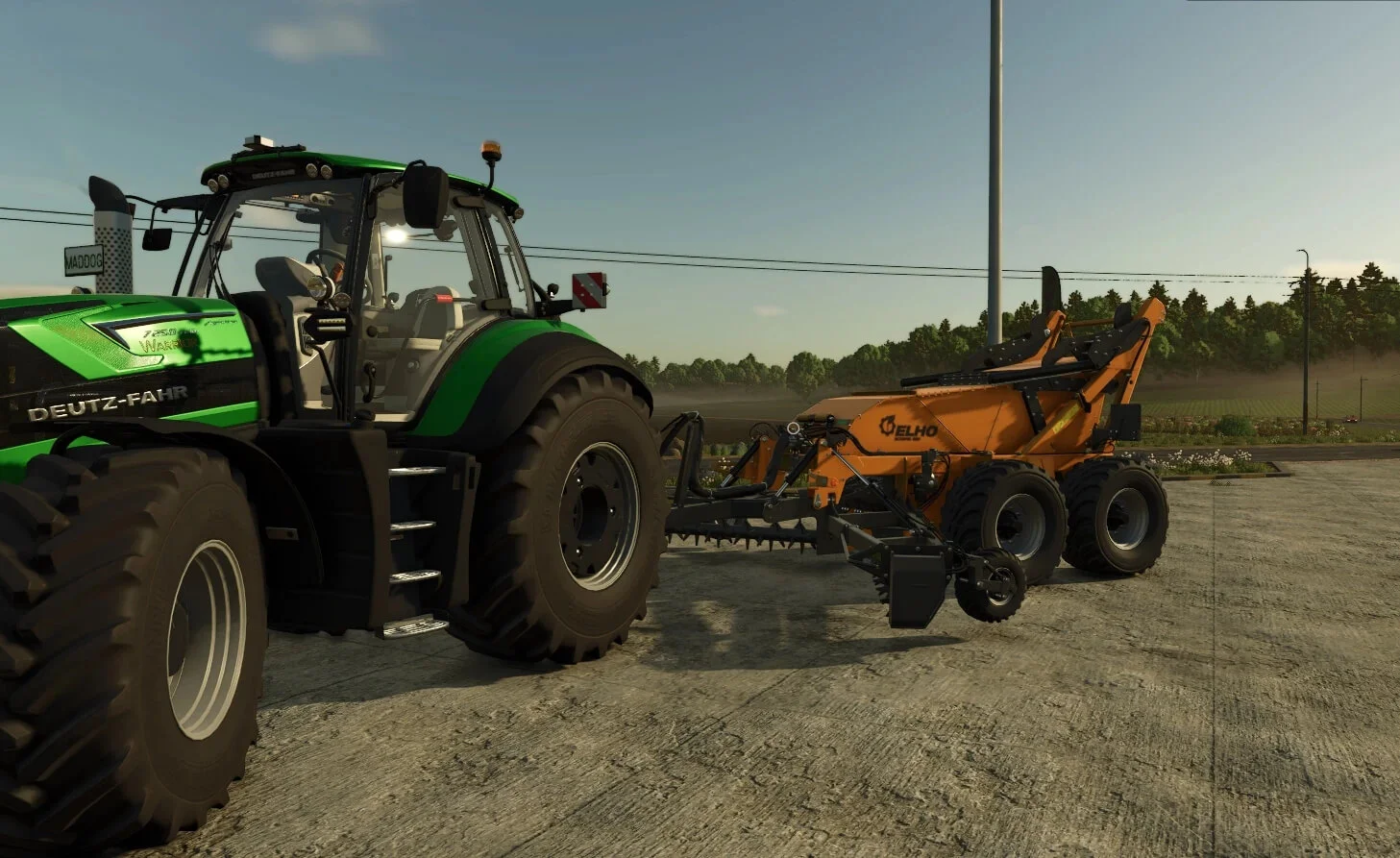 FS25 Scorpio 550 with configuration v1.0.0.1 Tractors Mod FS25 Mod Free Download