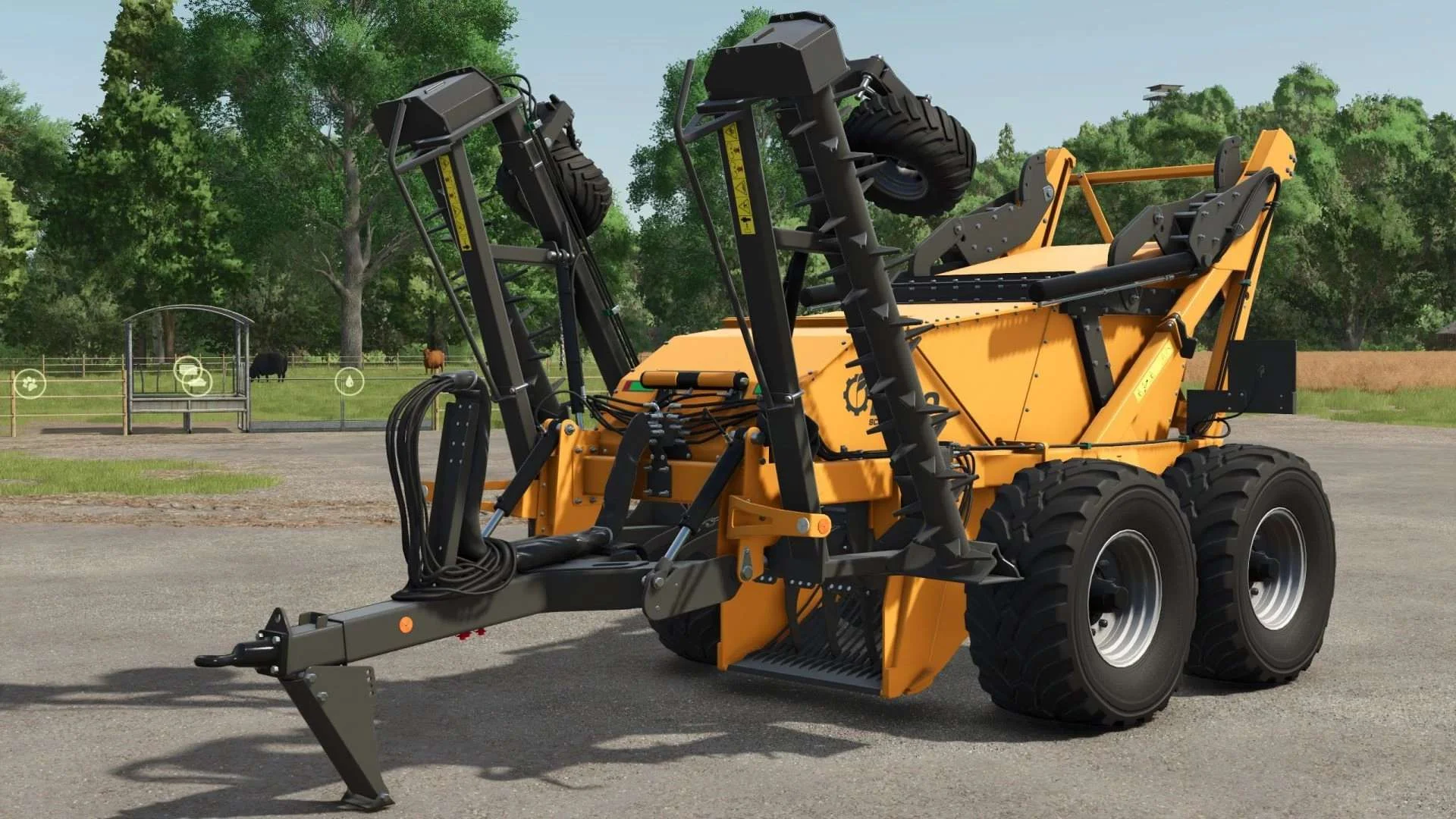 FS25 Scorpion 550 rework v1.0.0.2 Tractors Mod FS25 Mod Free Download