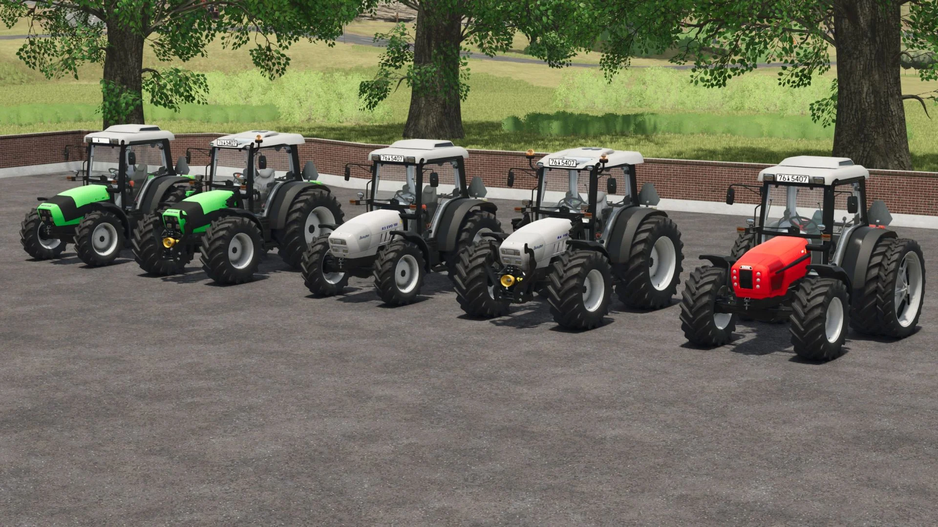 FS25 SDF Pack V1.0 Tractors Mod FS25 Mod Free Download