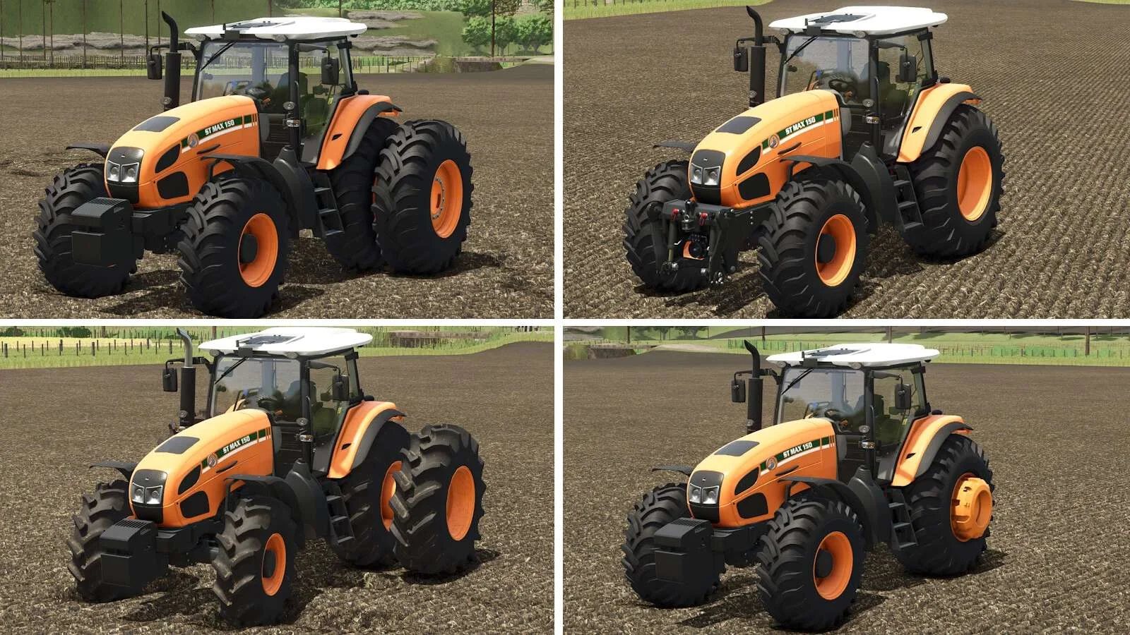 FS25 Stara Max 105 And Stara Max 150 v1.0 Tractors Mod FS25 Mod Free Download