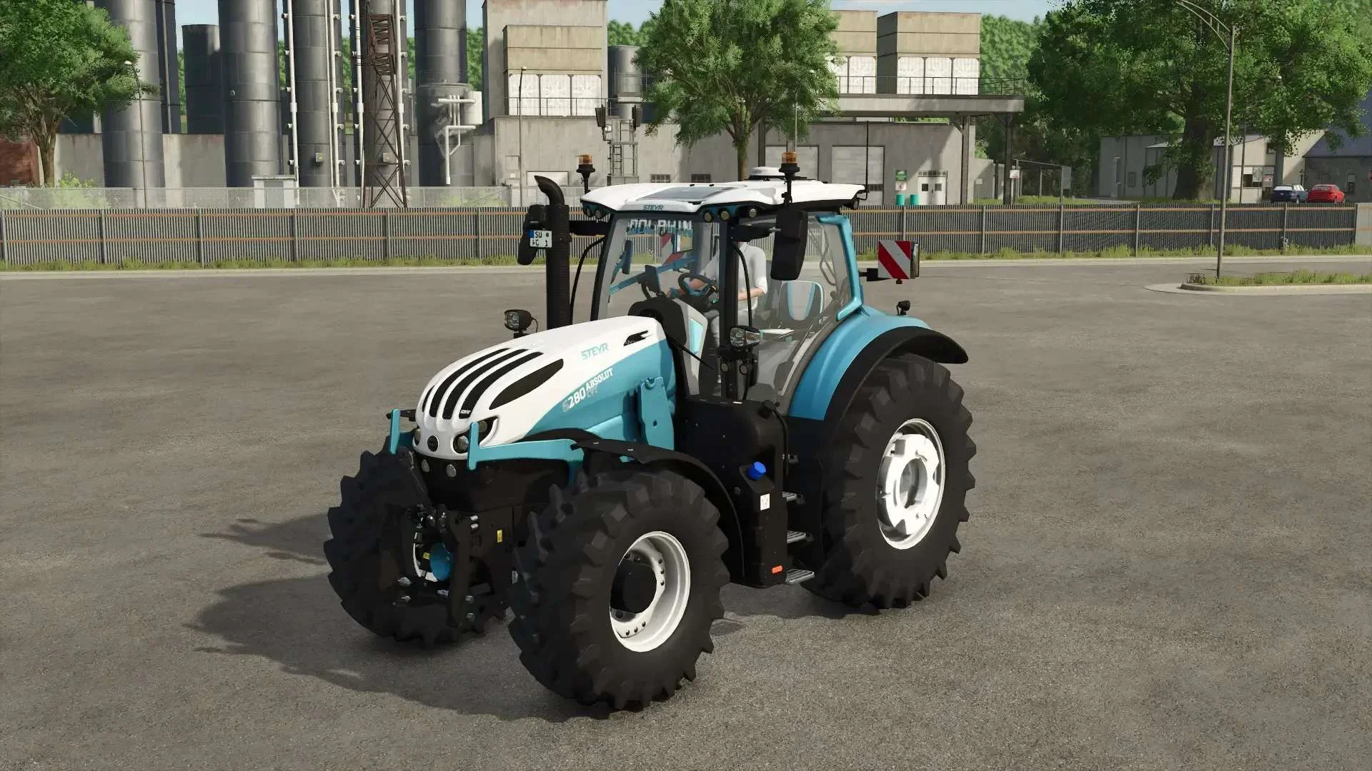 FS25 Steyr Absolut Dolphin Edition v1.0 Tractors Mod FS25 Mod Free Download