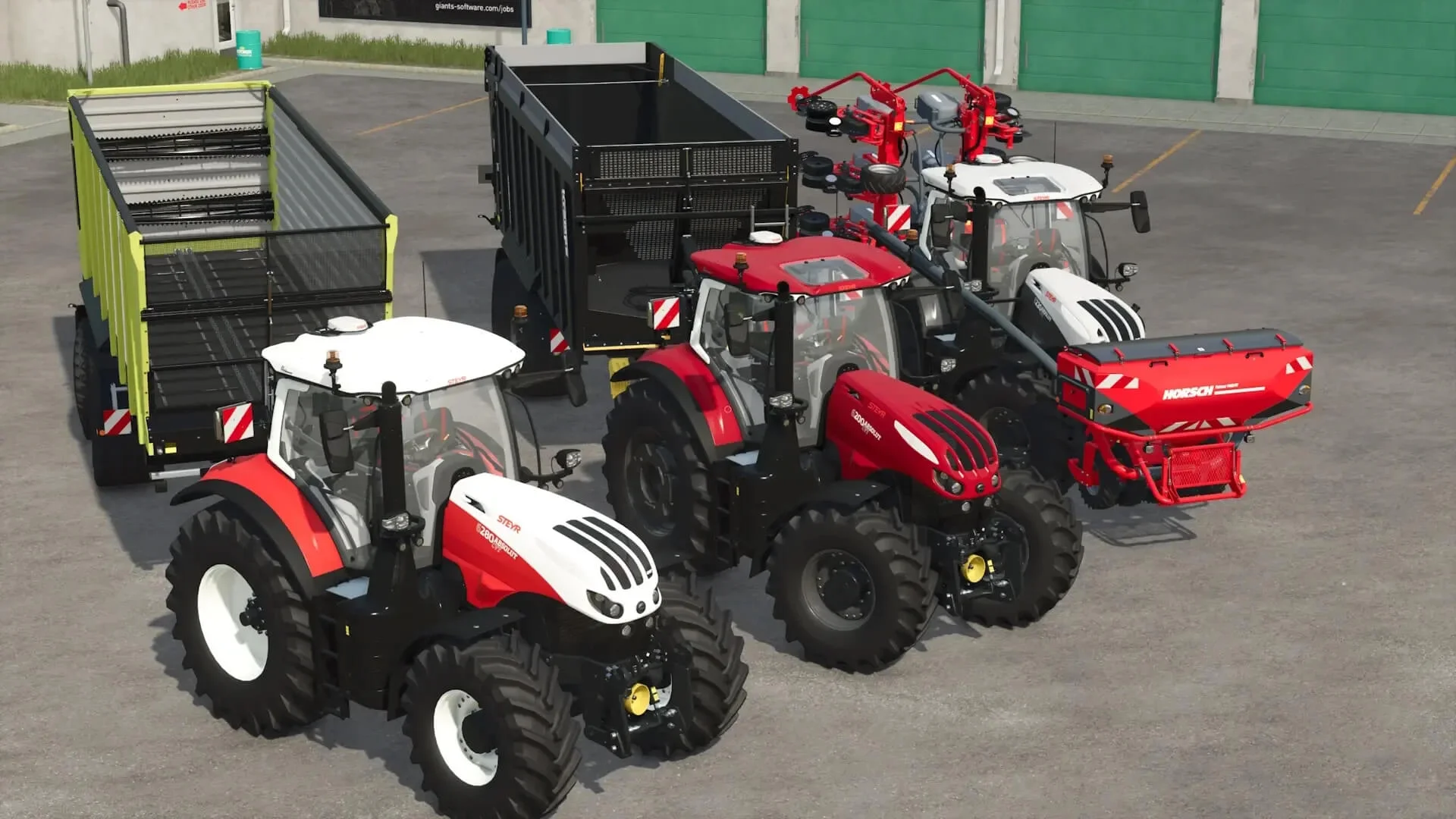 FS25 STEYR Absolut Series v1.0 Tractors Mod FS25 Mod Free Download