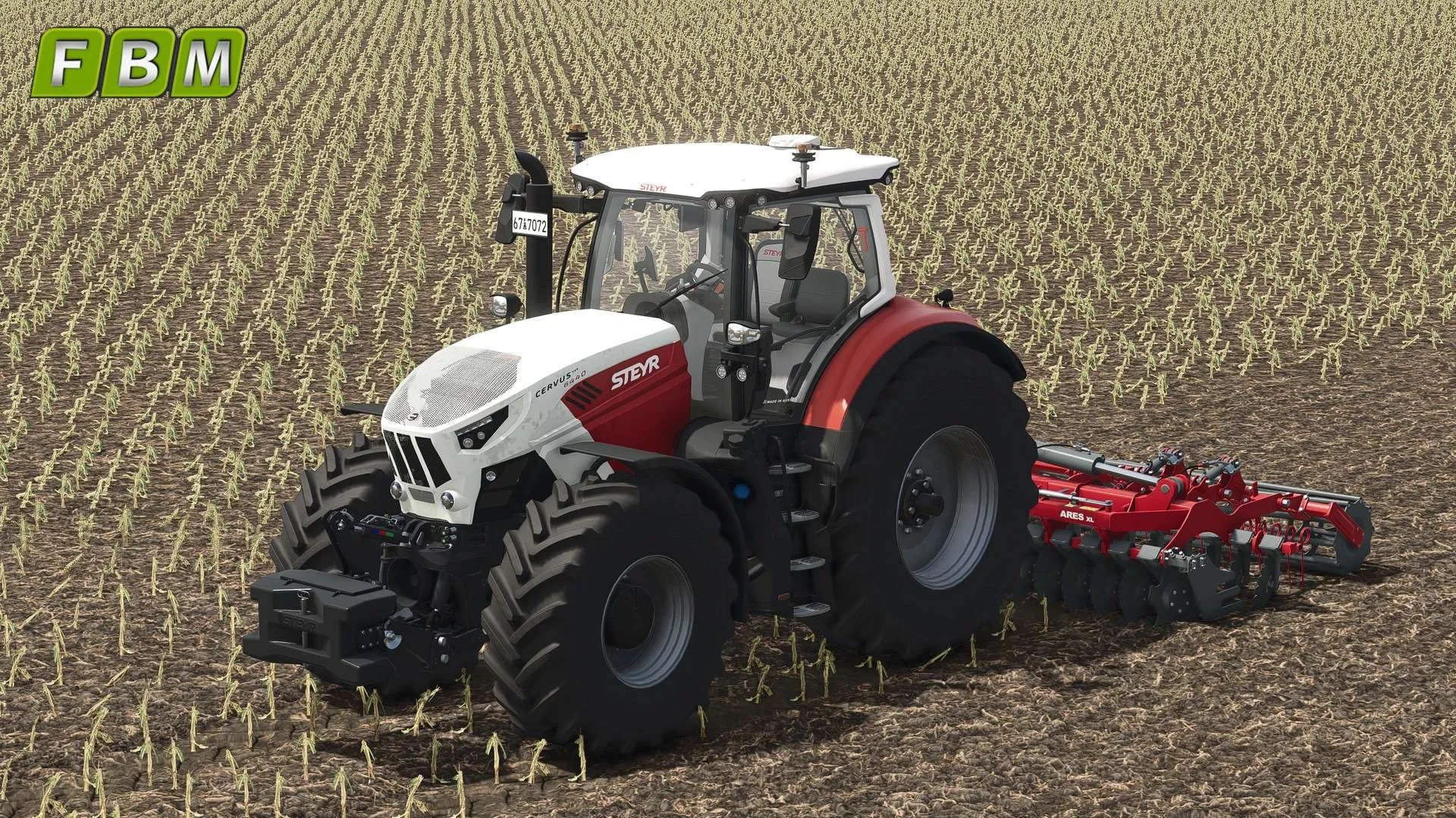 FS25 Steyr Cervus CVT v1.0 Tractors Mod