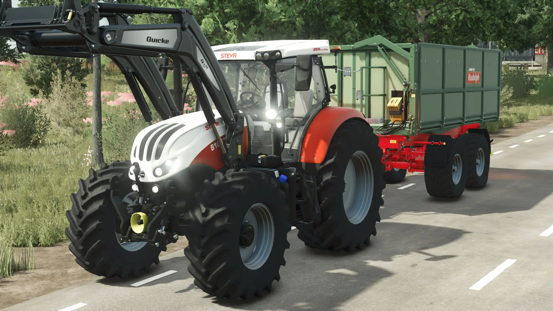 FS25 Steyr Impuls 6150-6175 CVT 2.Gen v1.0 Tractors Mod FS25 Mod Free Download