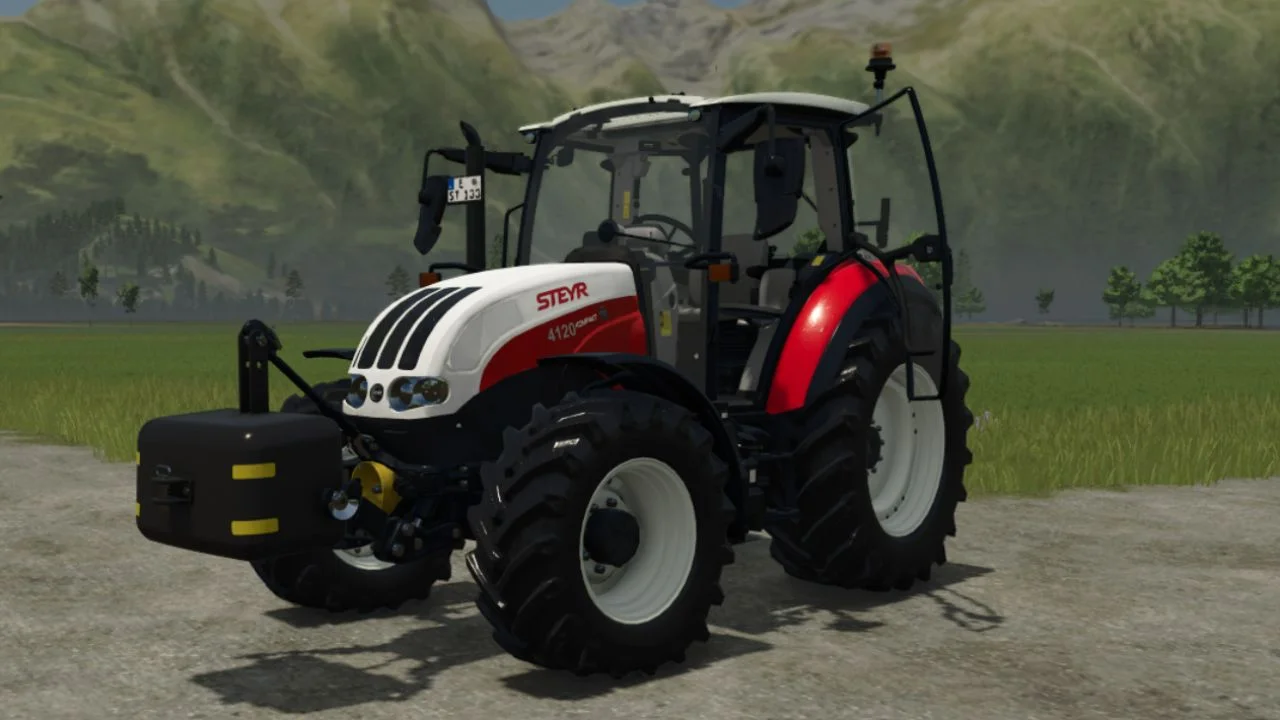 FS25 Steyr Kompakt 4120 V1.0 Tractors Mod