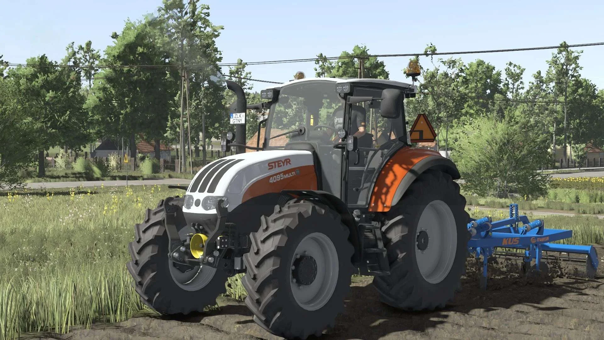FS25 Steyr Multi Series v1.0.1 Tractors Mod